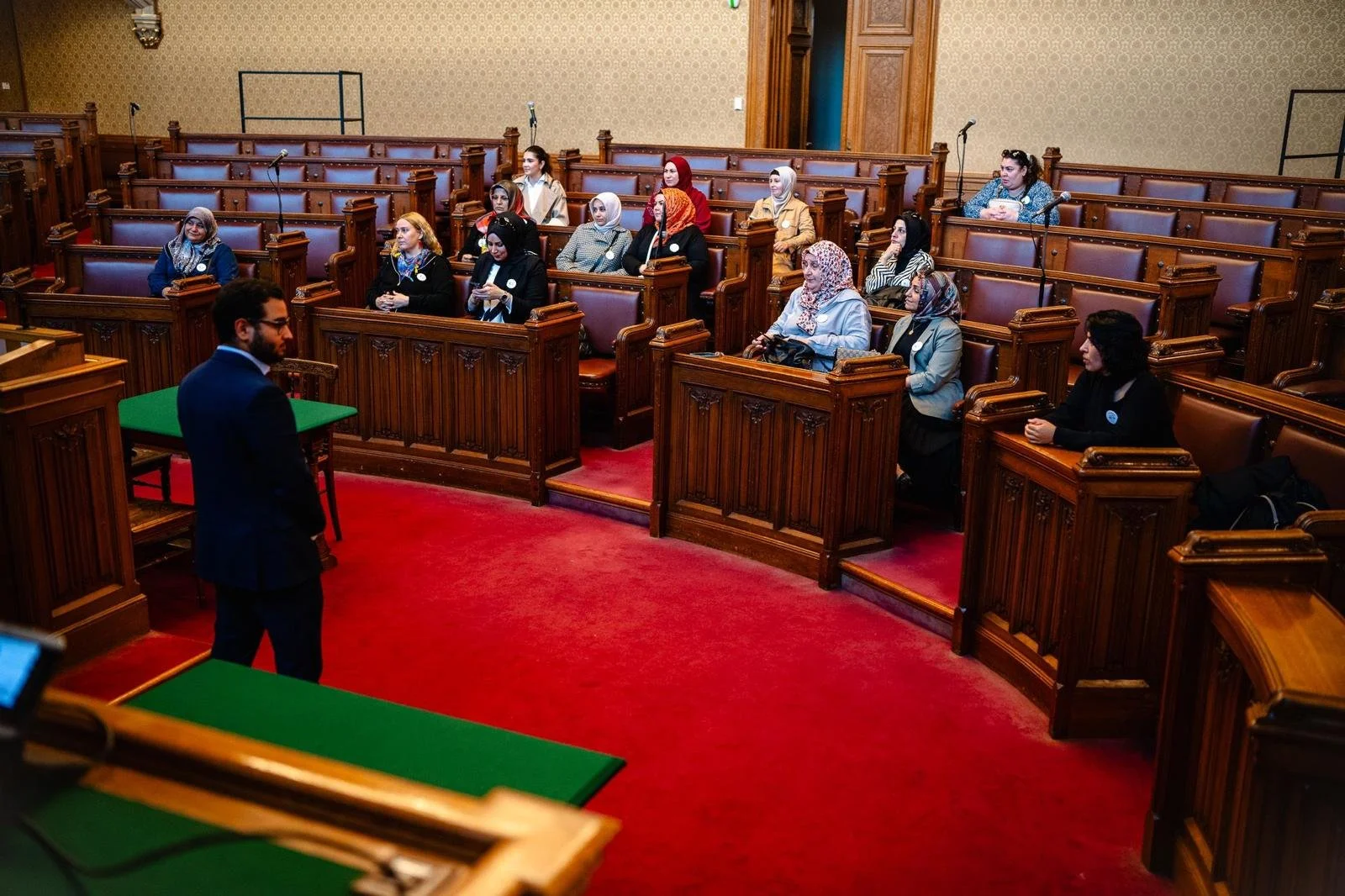 Besuch im Rathaus