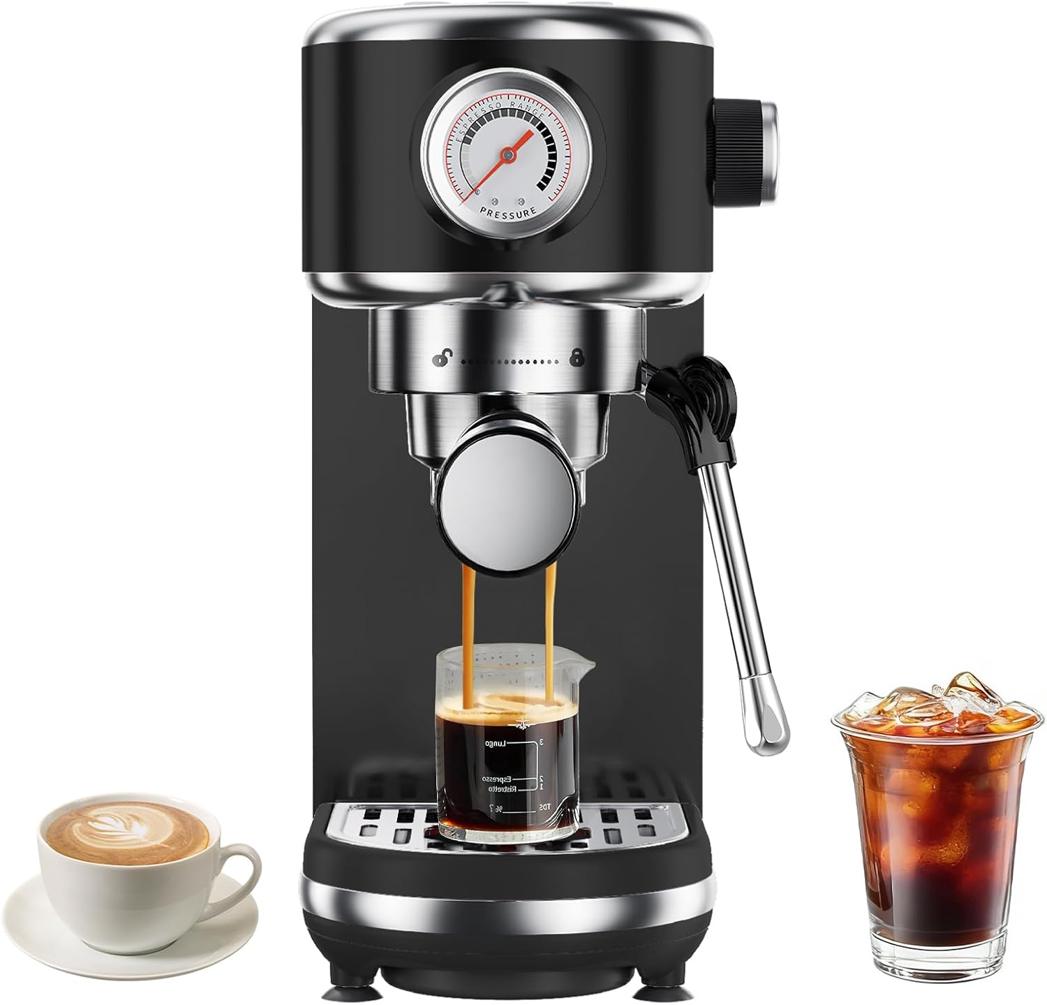 turelar Espresso Machine-Silber