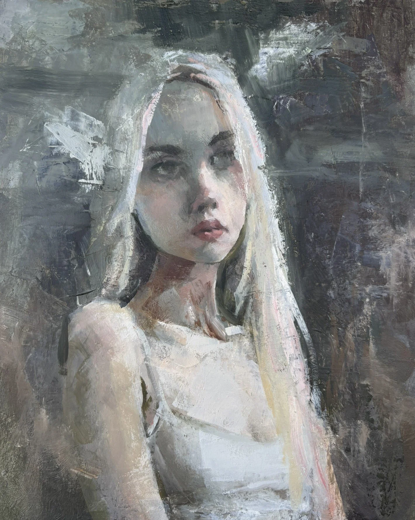 Girl Who was Silent - 8 x 10in (2025)