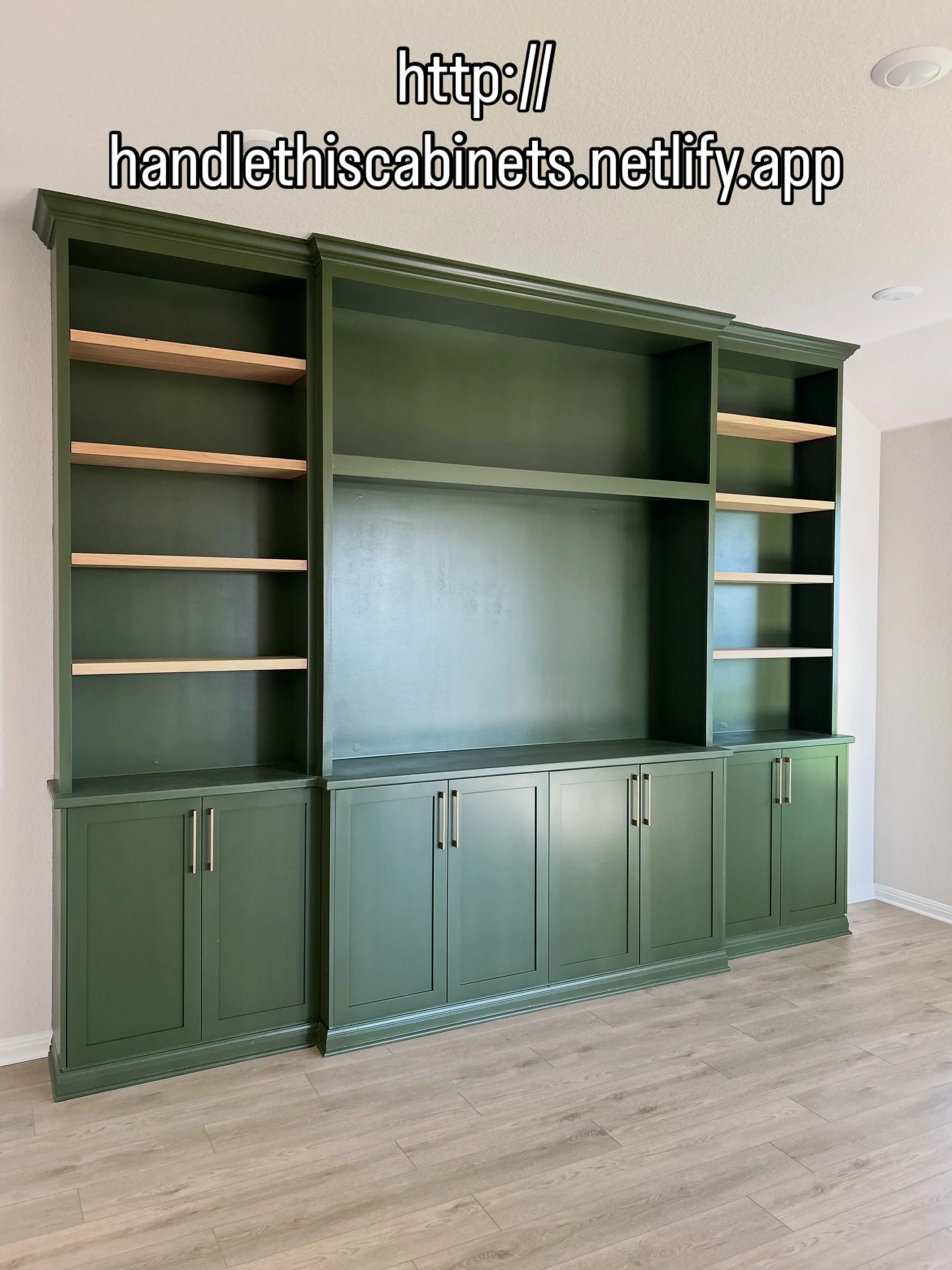 We just created a free estimation tool for our cabinet handle installation service!  Get your free estimate by clicking below! 👇 

https://handlethiscabinets.netlify.app/

Also ask about our other AMAZING home upgrades!

✅ Laundry Room Cabinets
✅ Cu