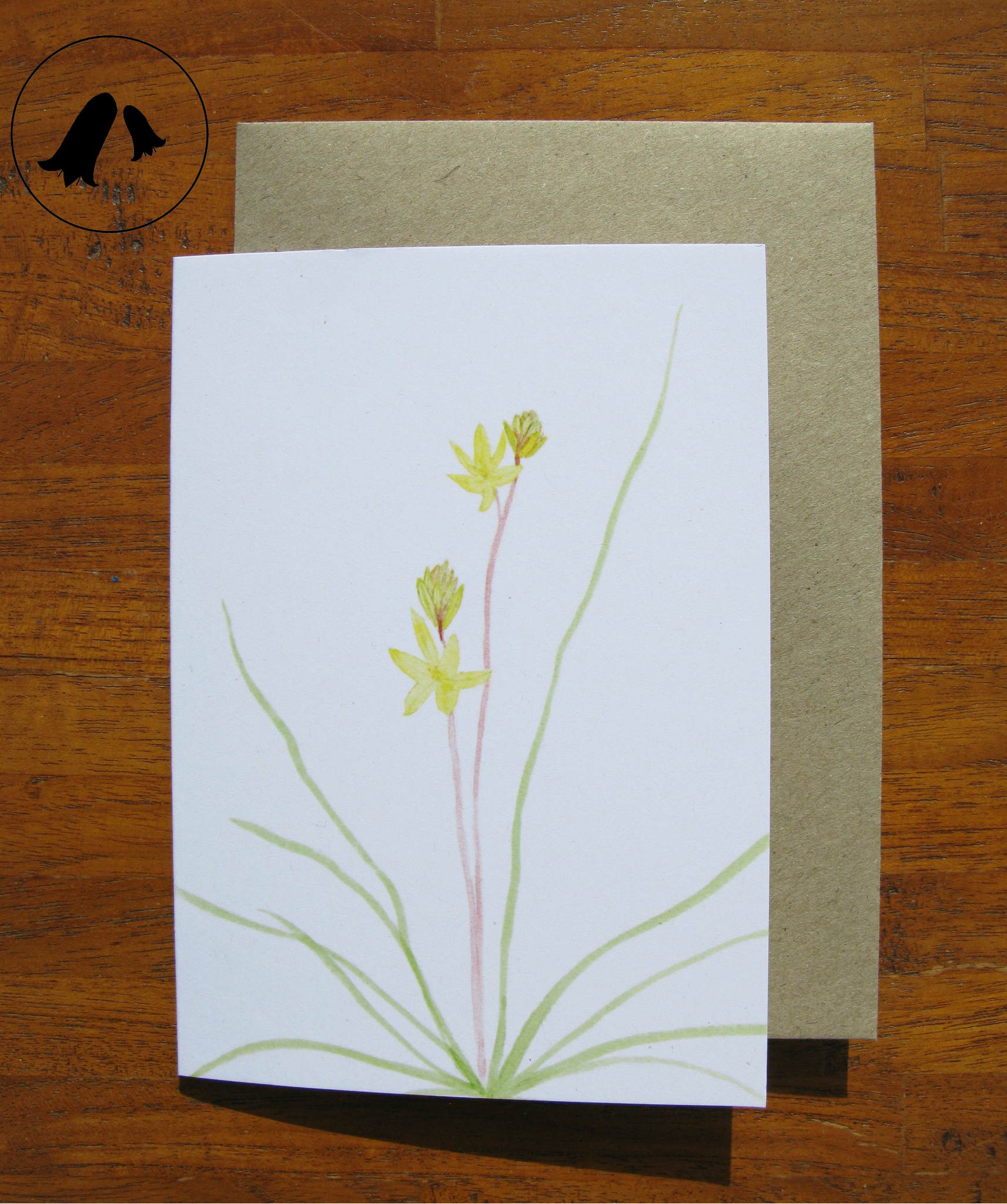 Bulbine Lily Card
