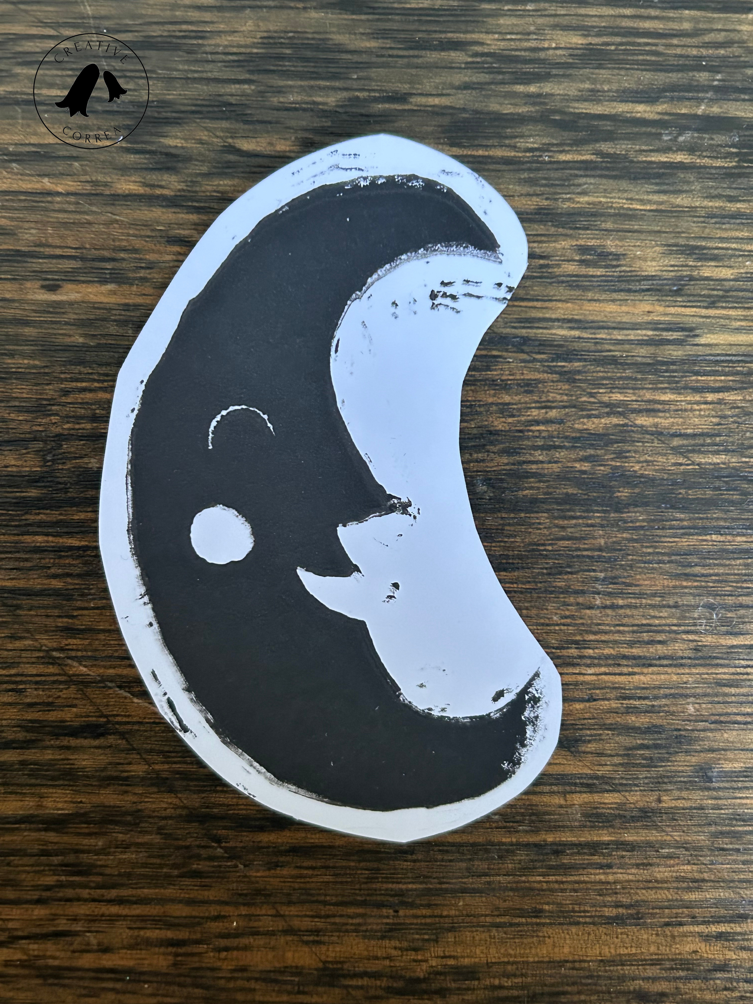 Moon Sticker