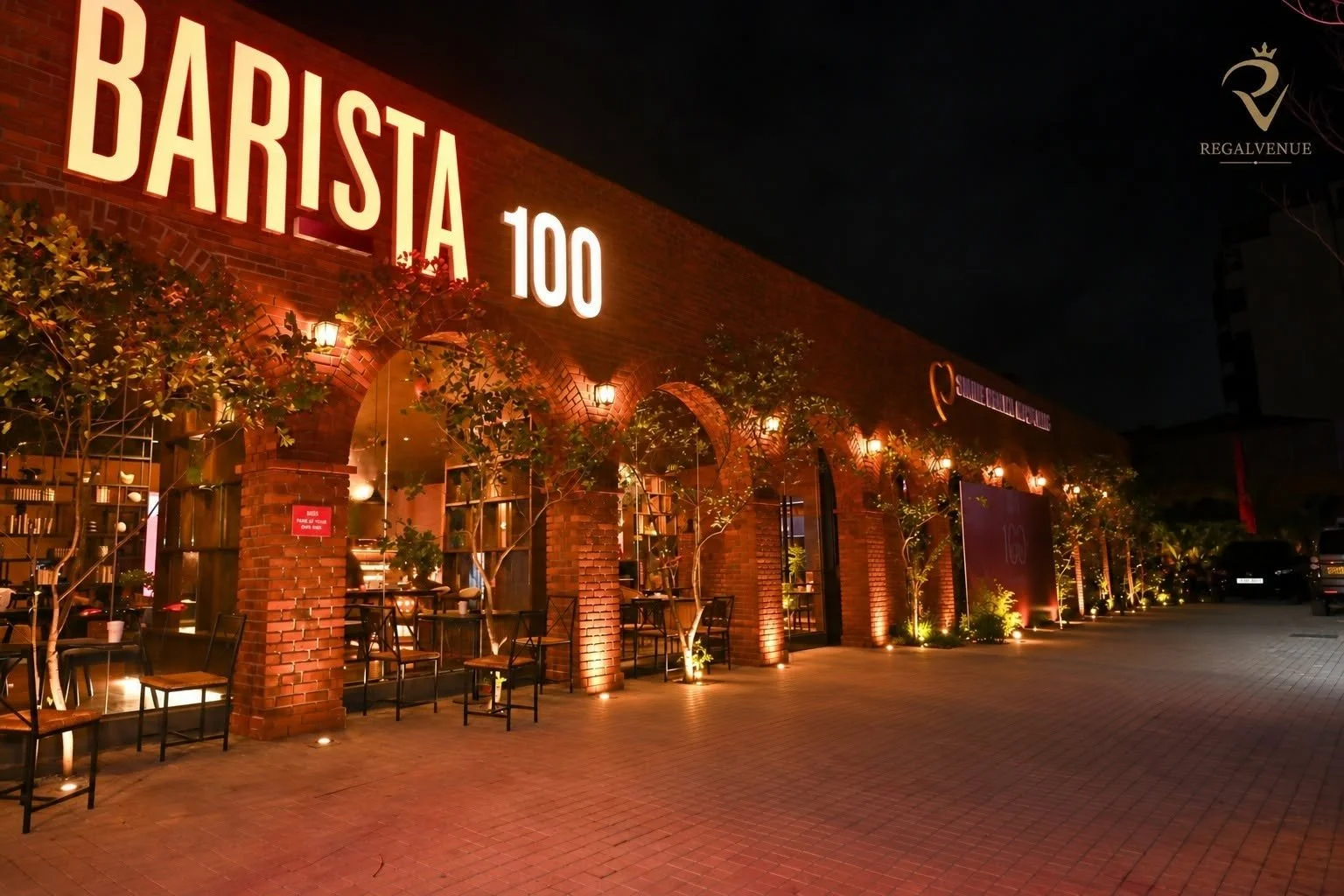 Barista's 100th Outlet and Regal Venues' 10th Outlet
