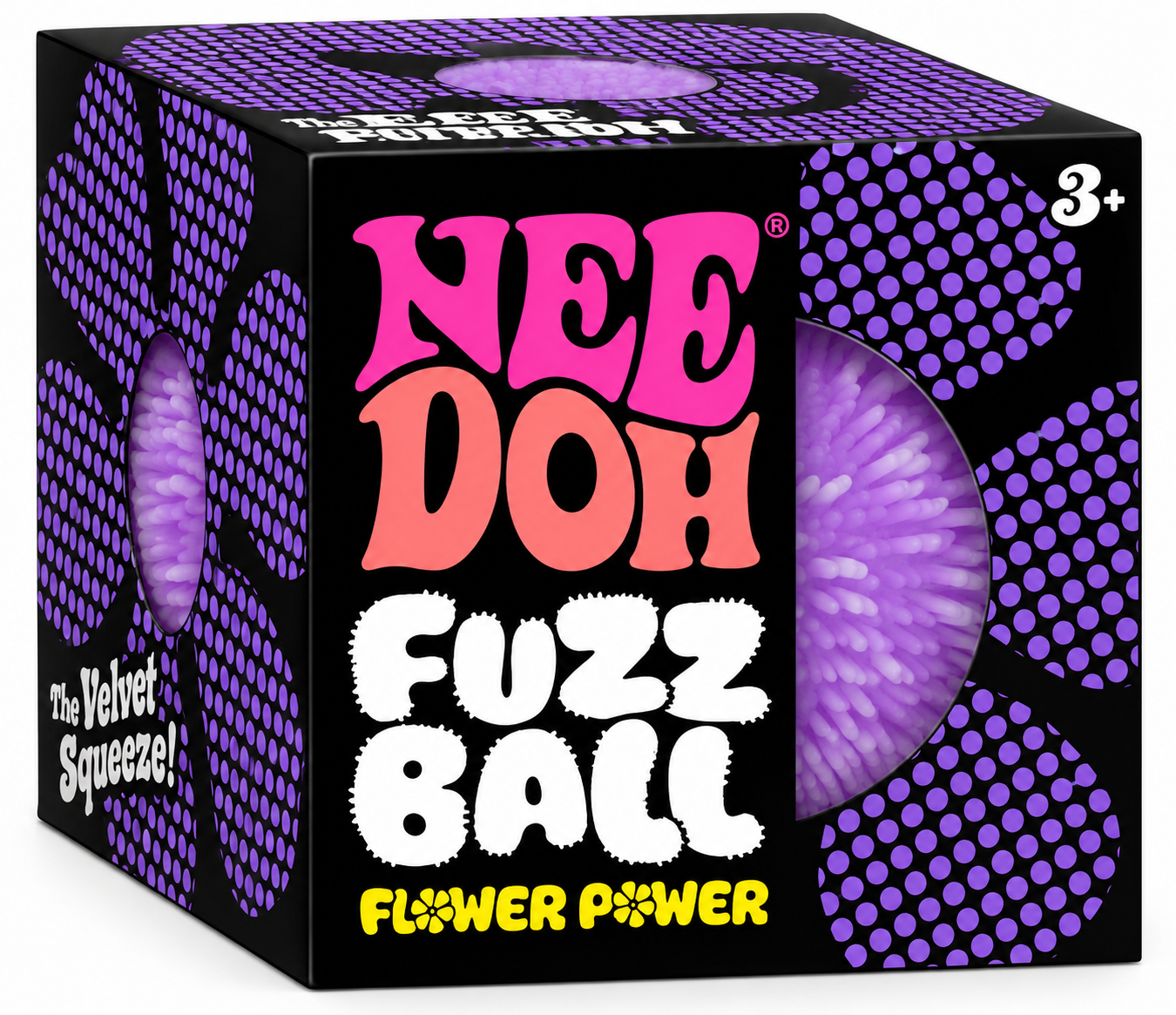 NeeDoh Fuzz Ball Flower Power
