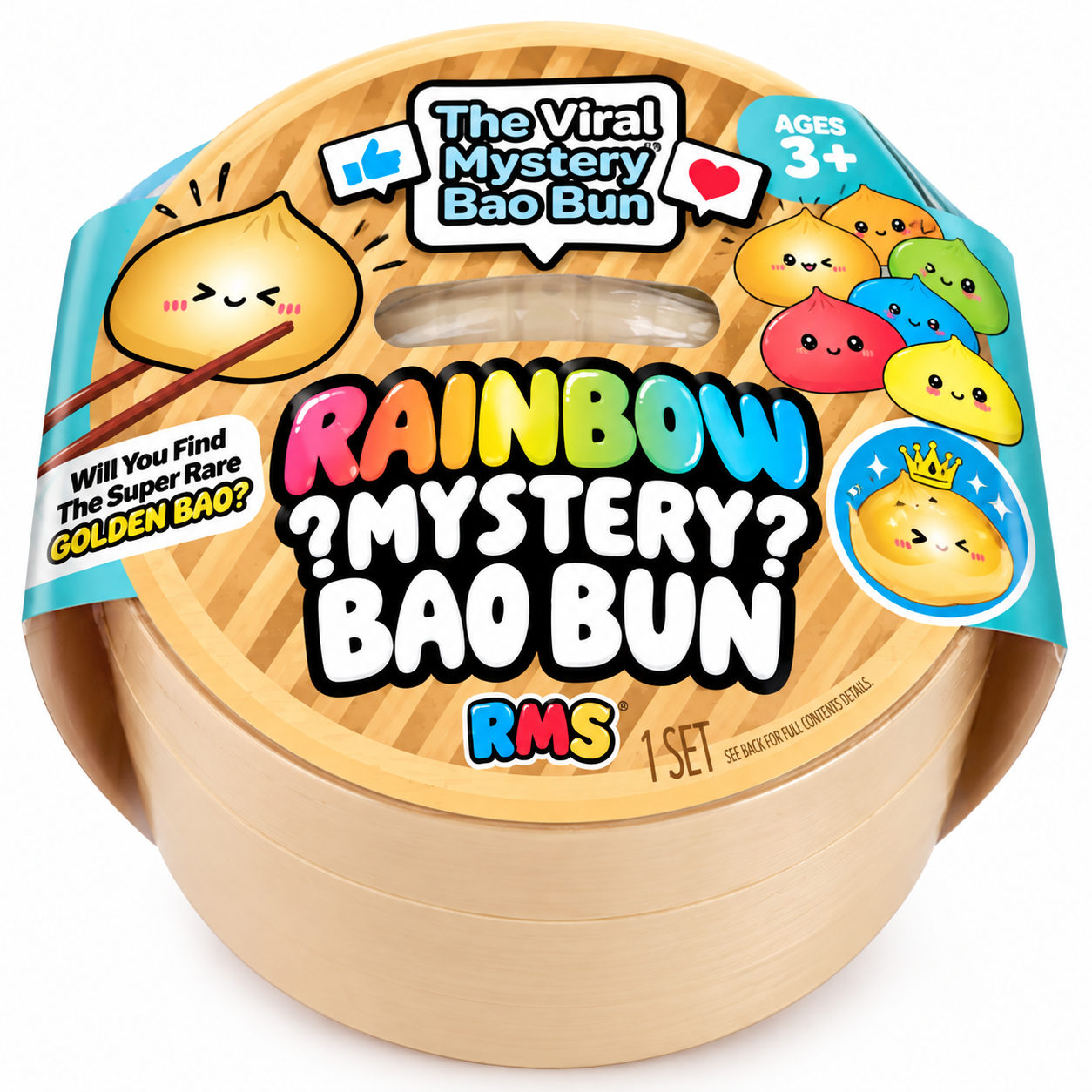 RMS Rainbow Mystery Bao Bun (PREORDER)