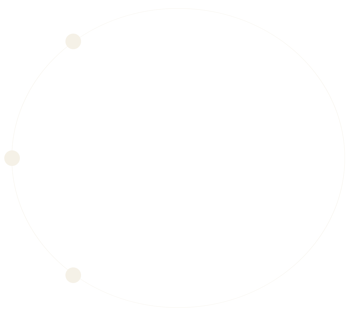 Minimalist off-white graphic with a vertical black bar along the left edge and a small white circular notch.