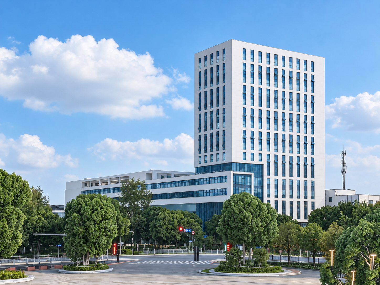 Sainteck company building in Jiaxing