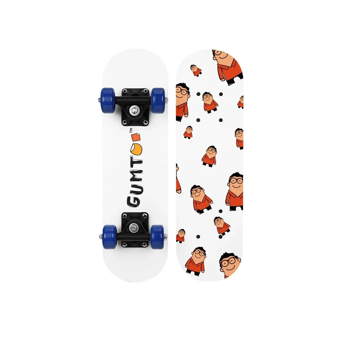 Custom skateboard with full-coverage printing on the top deck and underside, collectible branded board Malaysia