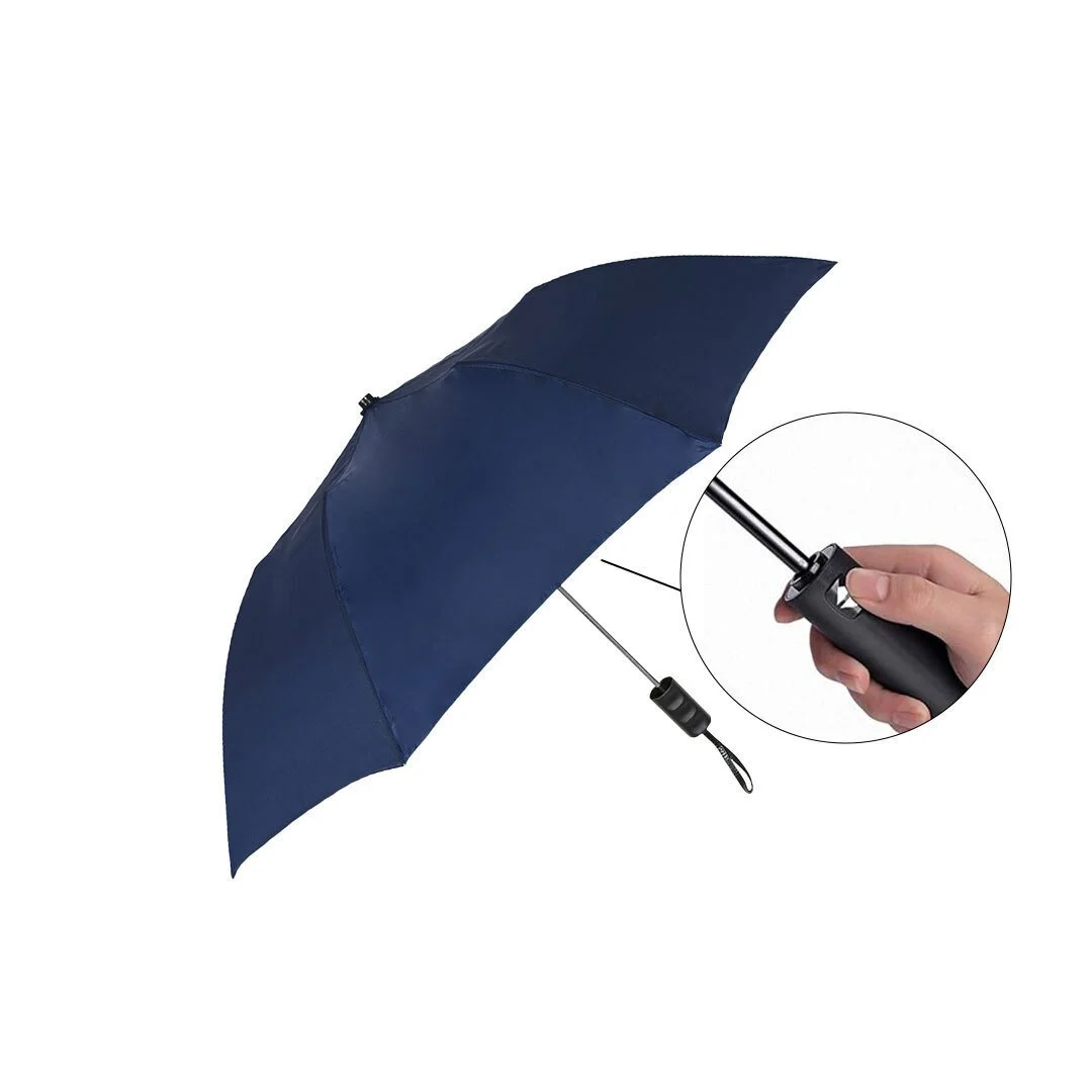 Automatic open custom umbrella with a push-button frame