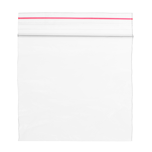 Cufflinks in a  clear resealable  zip bag, the free packaging option