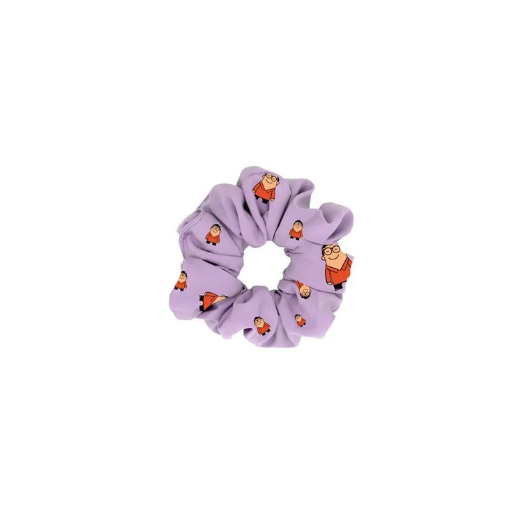 Custom scrunchie made in polyester fabric
