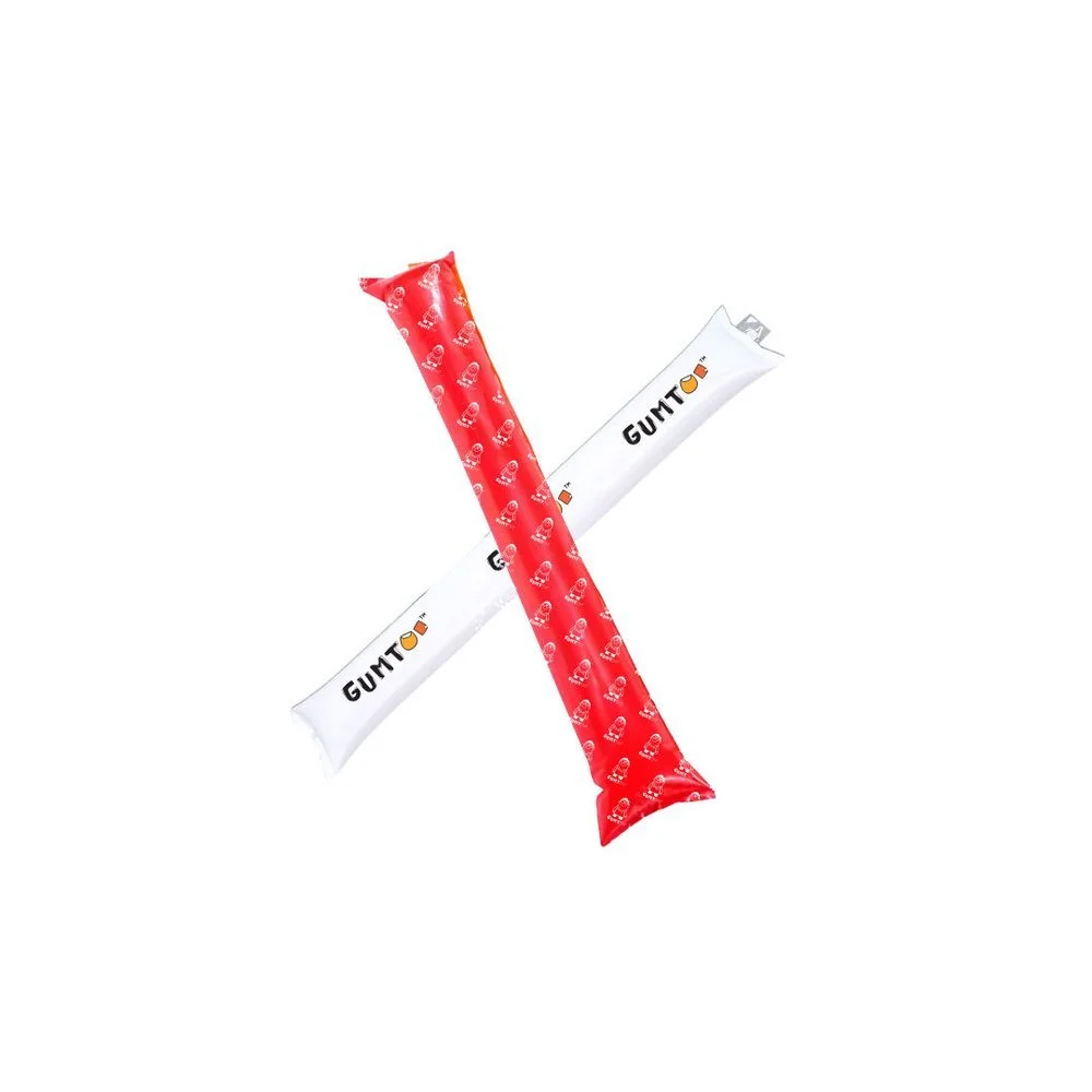 Full colour printed custom cheering stick with a detailed design