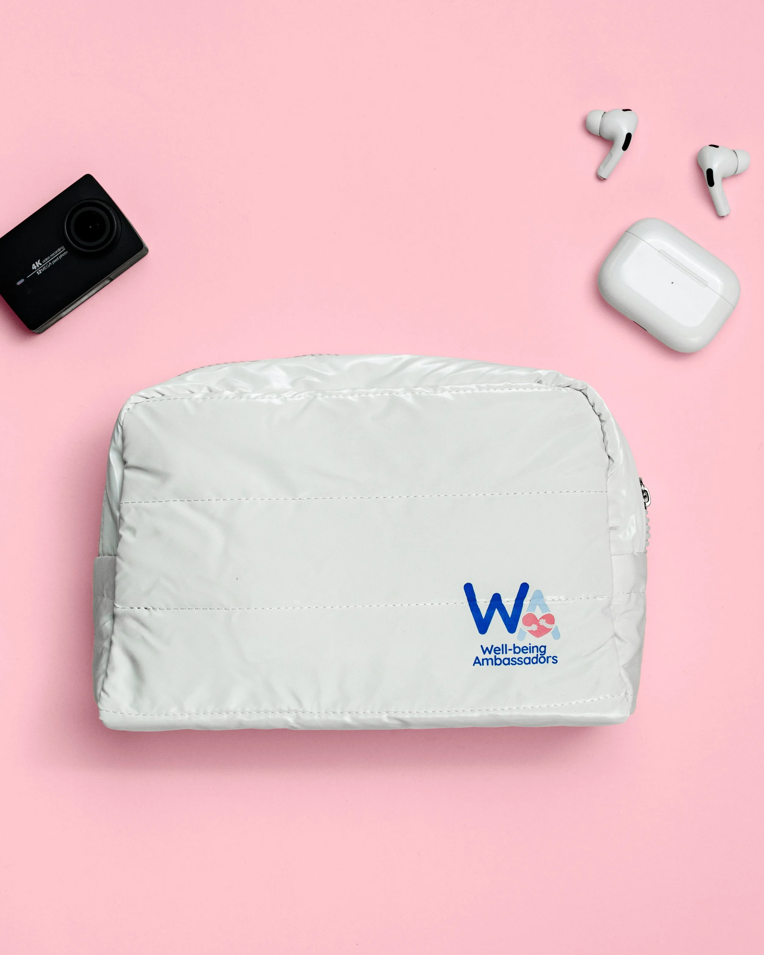 Prioritizing wellness across public service. ☁️✨

We created these sleek custom puffy pouches for the Well-being Ambassadors under the Public Service Division (Prime Minister&rsquo;s Office, Singapore). Designed as an internal wellness gift for publi