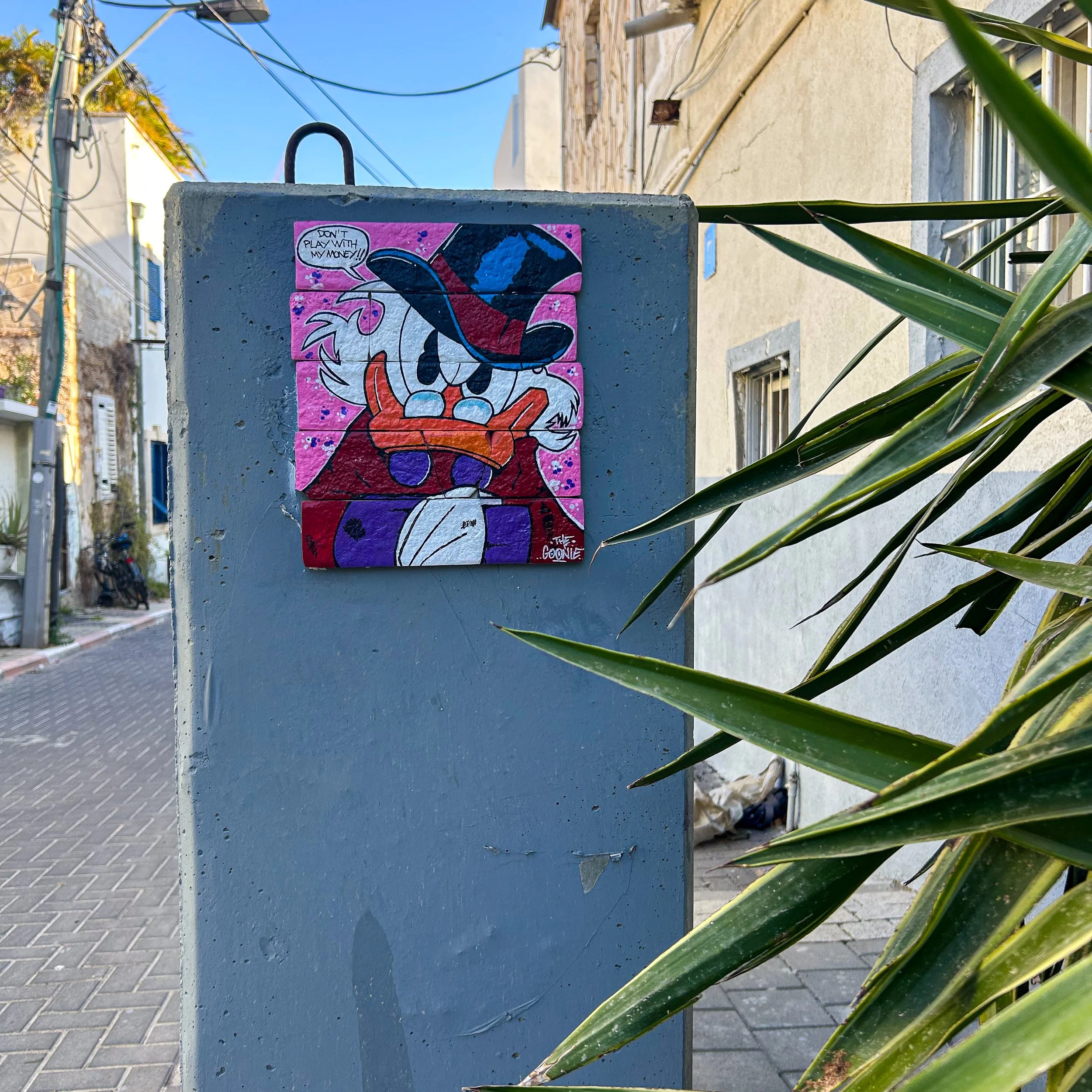 "Don't play with my Money", Tel Aviv, 2025

