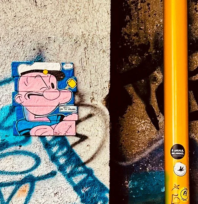 "Heavy on the spinash", Milano, 2024

