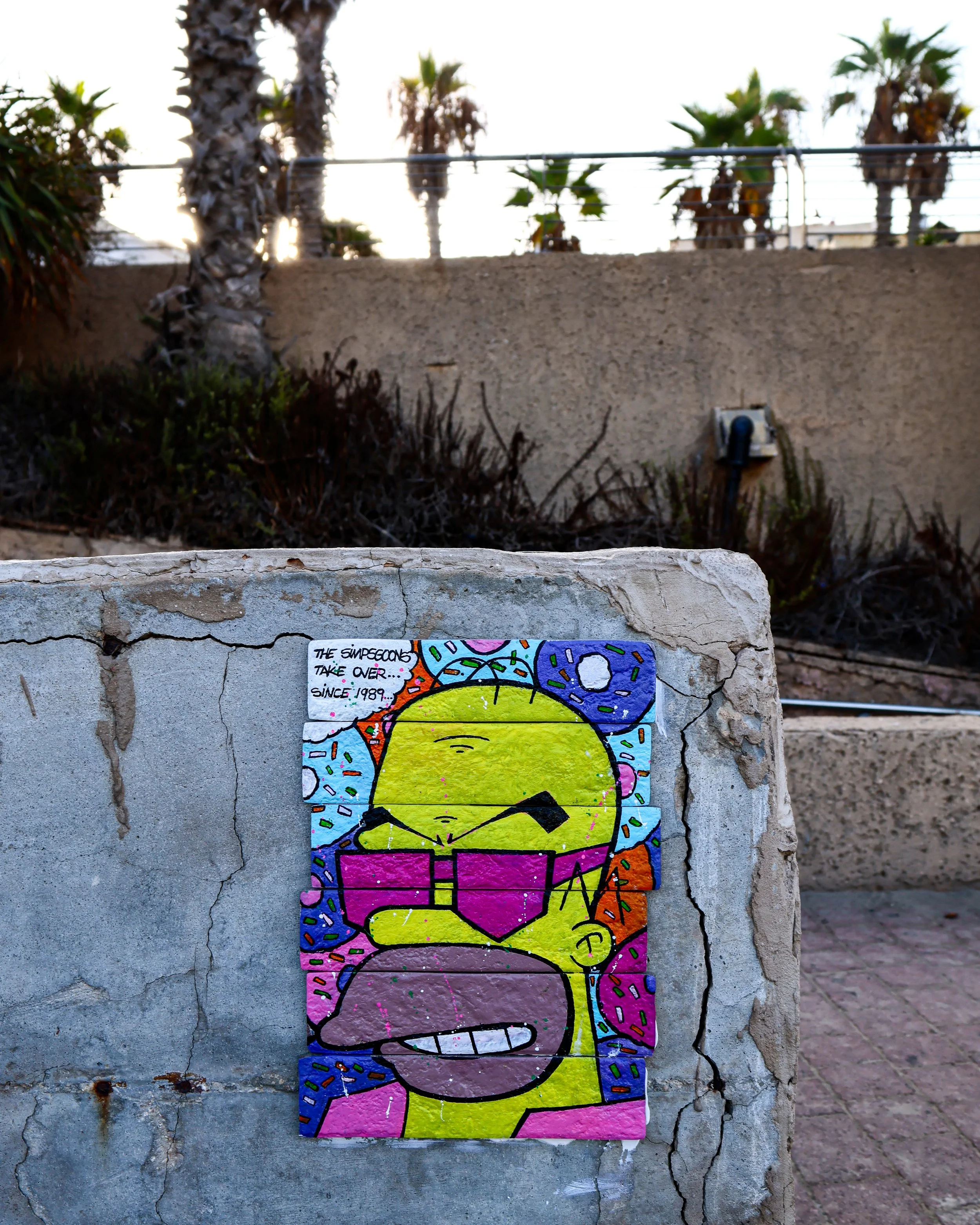 "The Simpsgoons", Tayelet, Tel Aviv, 2026
