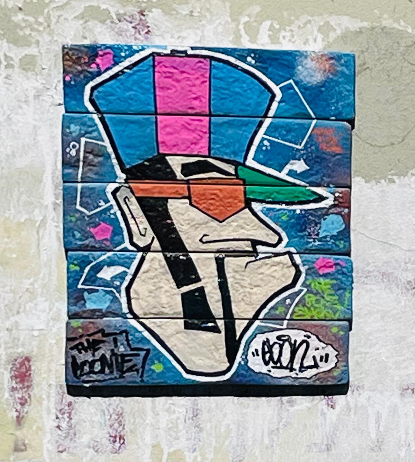 "B-Boy in the space", Florentin, Tel Aviv, 2024