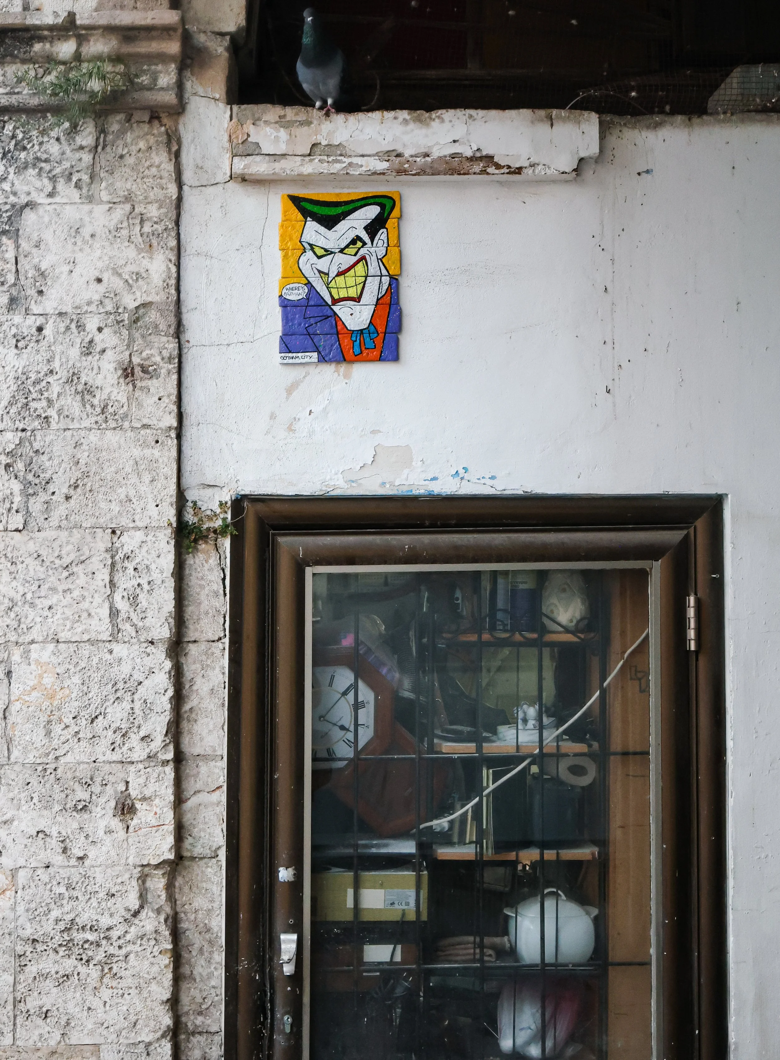 "I'm looking for the Batman", Old Jaffa, Tel Aviv, 2026