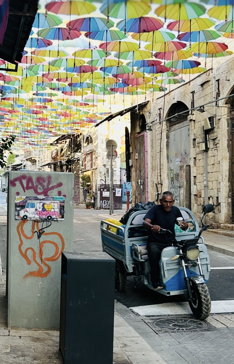 "Wu Ice Cream Truck", Old Jaffa, Tel Aviv, 2024
