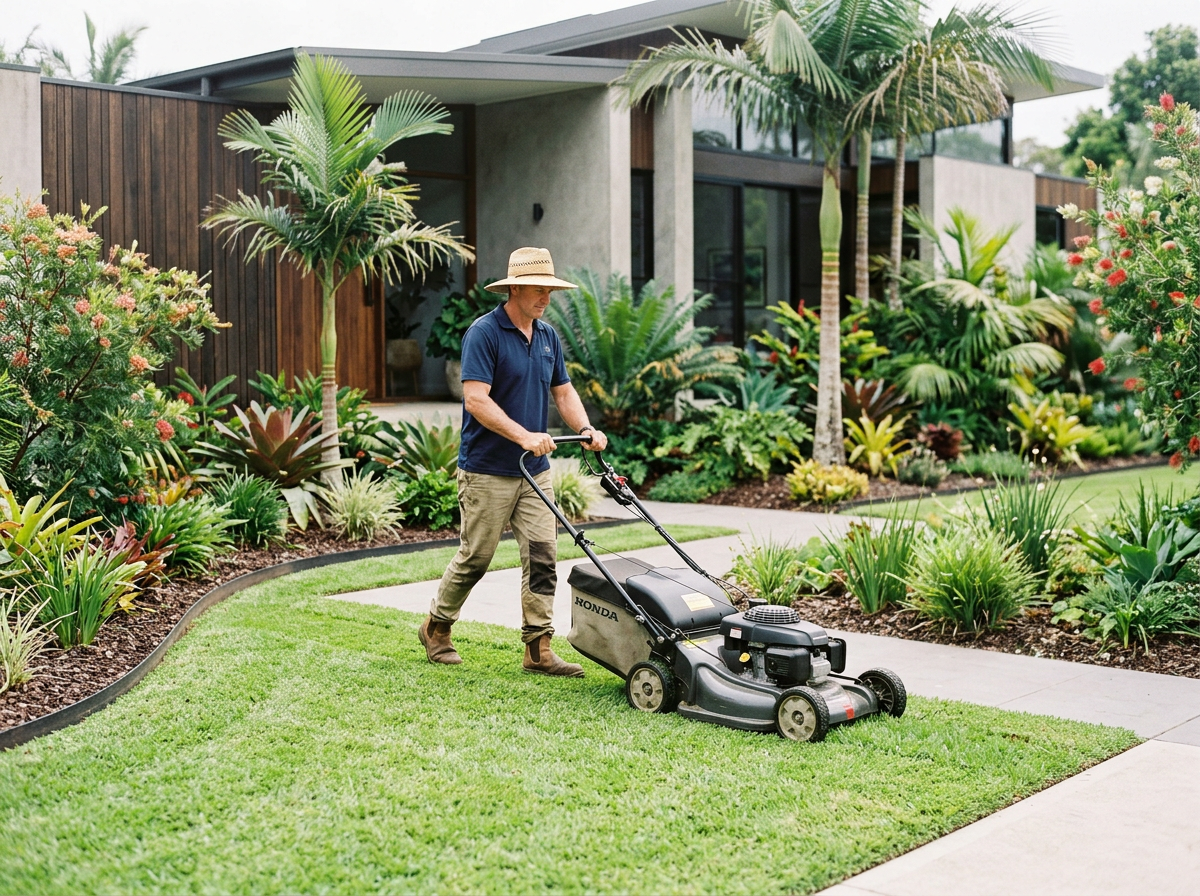 Lawn mowing and garden maintenance service in the Tweed Heads and Northern Rivers area