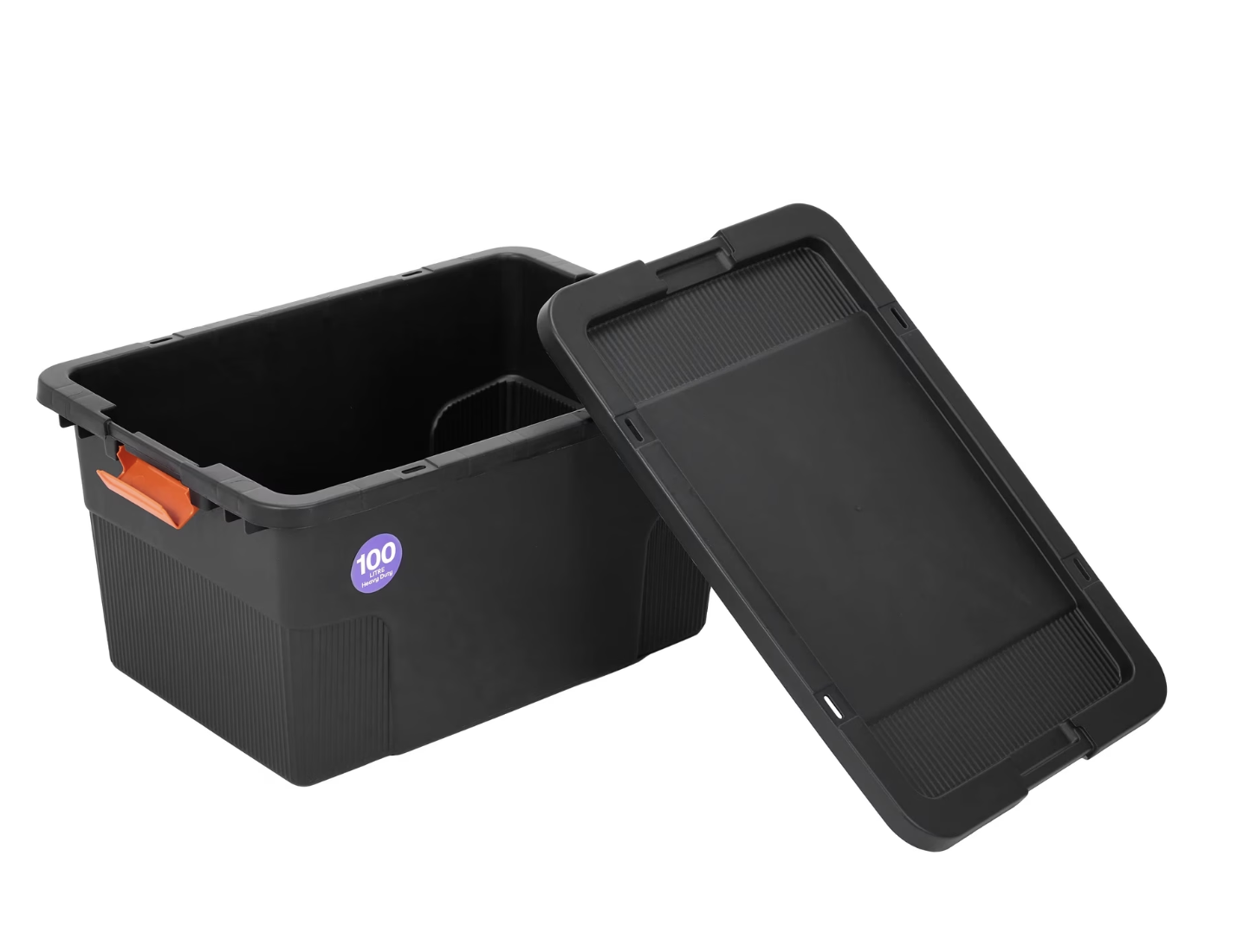 100L Heavy-Duty Black Tub (4)