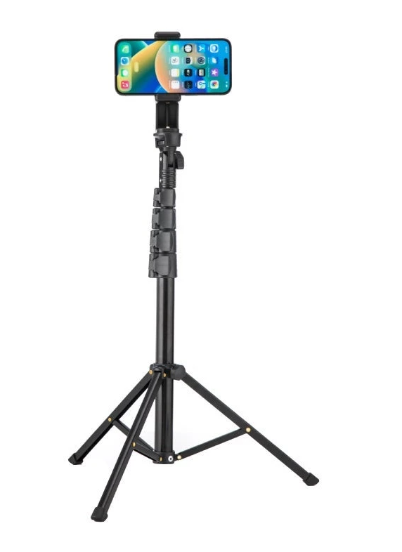 Adjustable Camera & Phone Tripod w. Remote Control (1)
