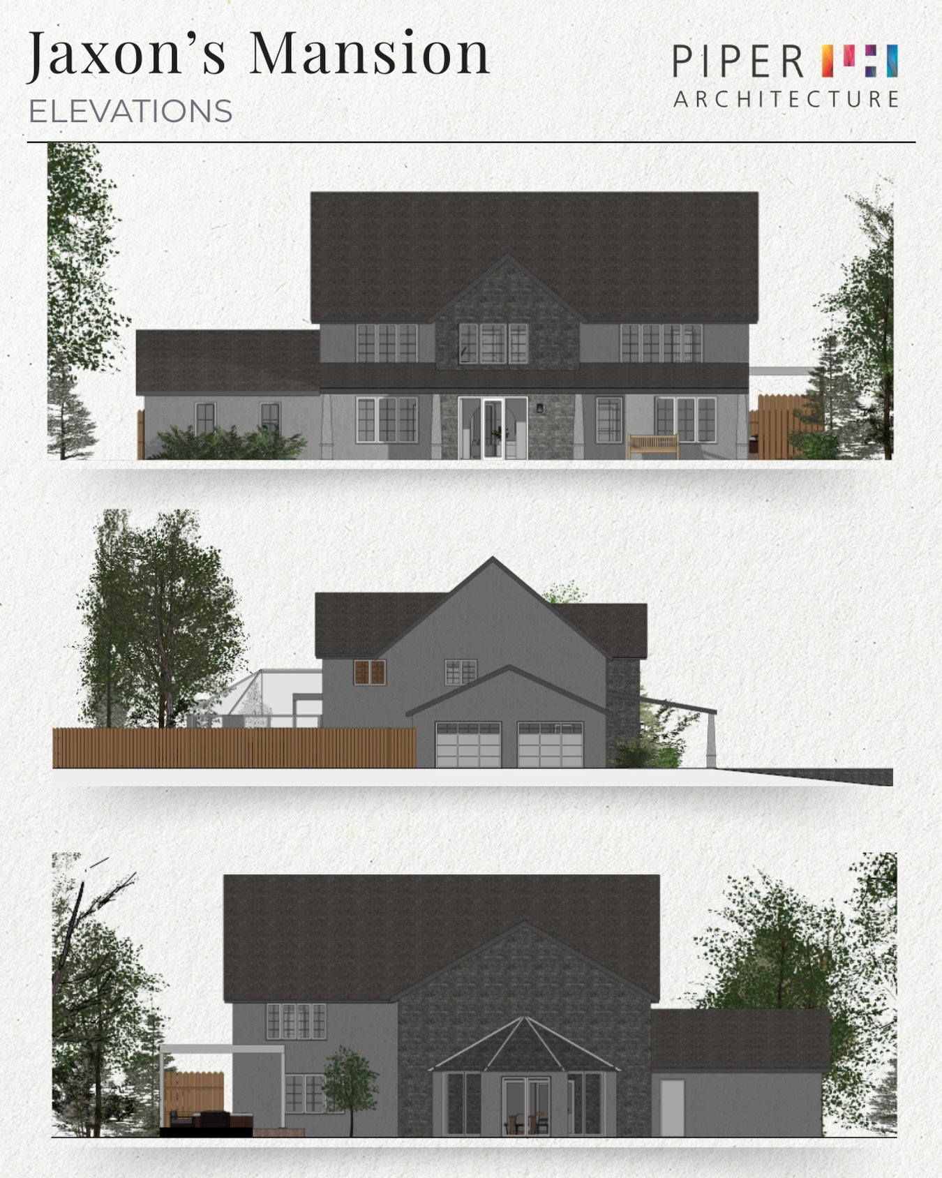 🏡🌟 From concept to 3D reality!
 
Back in June, we welcomed Jaxon for a week-long work experience placement here at Piper Architecture. Jaxon arrived with a dream home already designed in a video game, and set about recreating it using proper archit