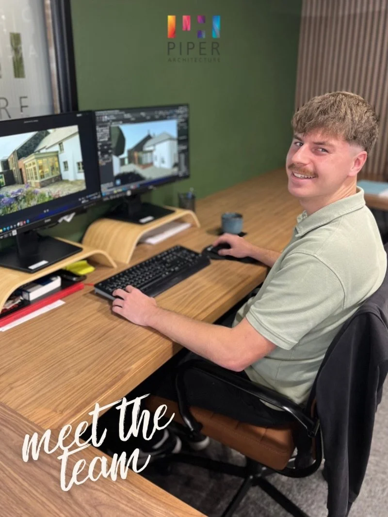 👋🏻 Meet Josh, our 3D ninja at Piper Architecture!

Josh has been with us for 4 years now and works on everything from site surveys, concept designs, detailed technical drawings and building regulations. He&rsquo;s our go-to for 3D design, bringing 