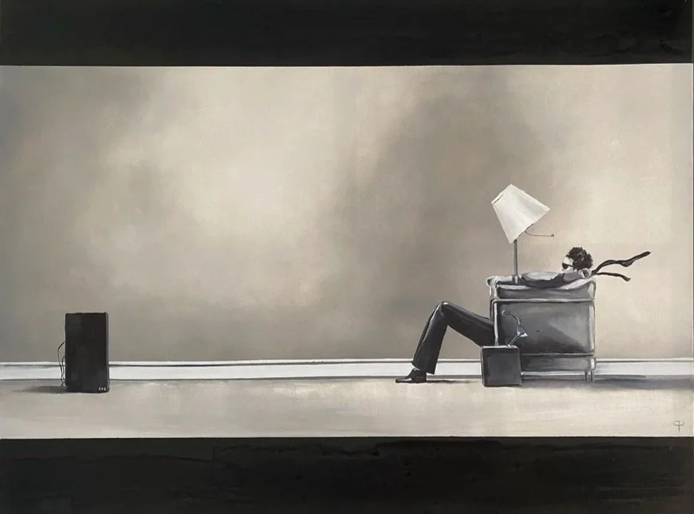 THE POWER OF MUSIC
Oil on Canvas. (SOLD)