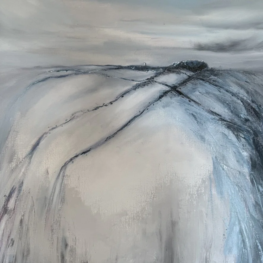 LOSS:
Oil on linen canvas. 60 x 60cm (FOR SALE)
