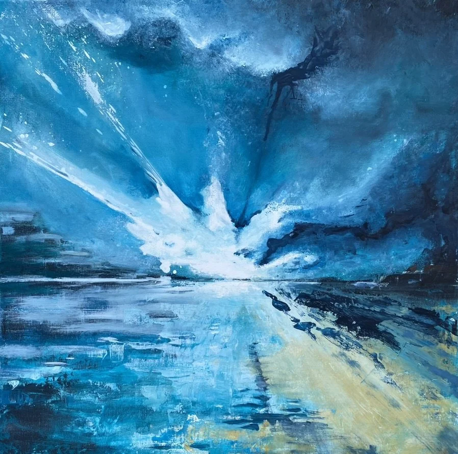 LUSKENTYRE 3
Oil on canvas board. 50 x 50cm (SOLD)