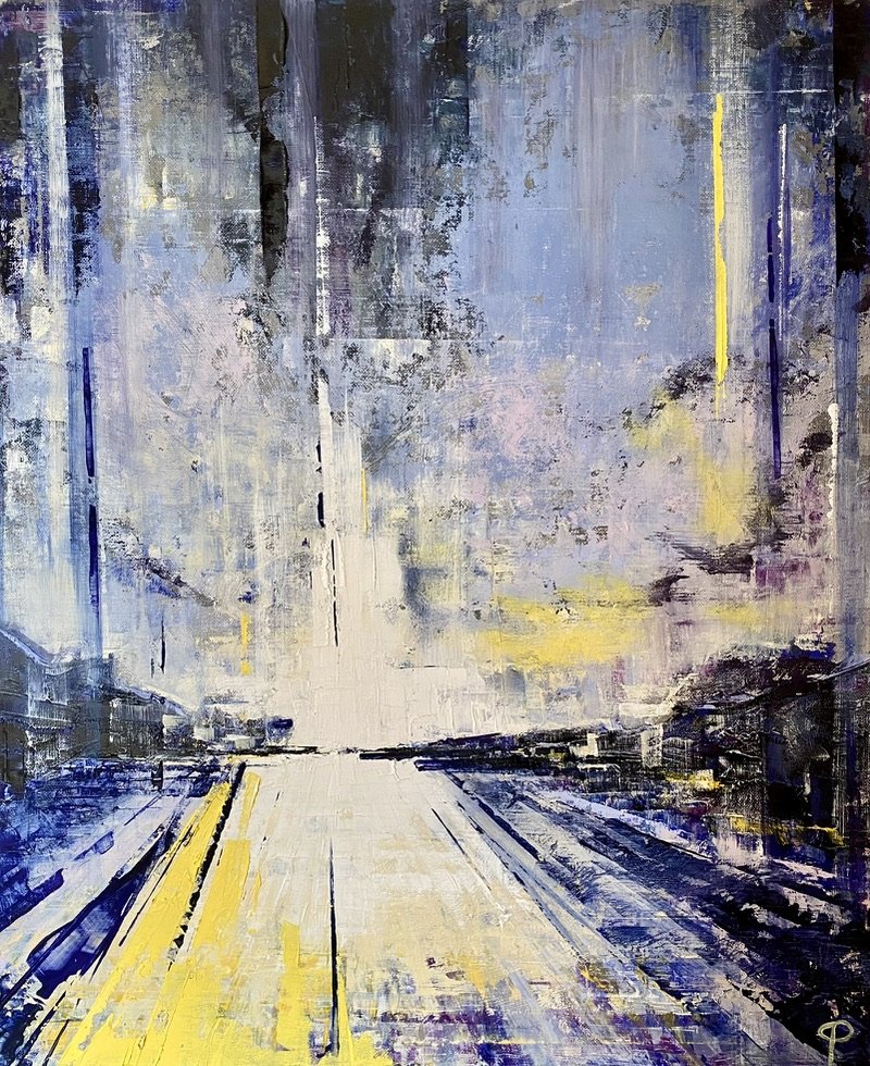 RUSH
Oil on canvas board 50 x 61cm (FOR SALE)