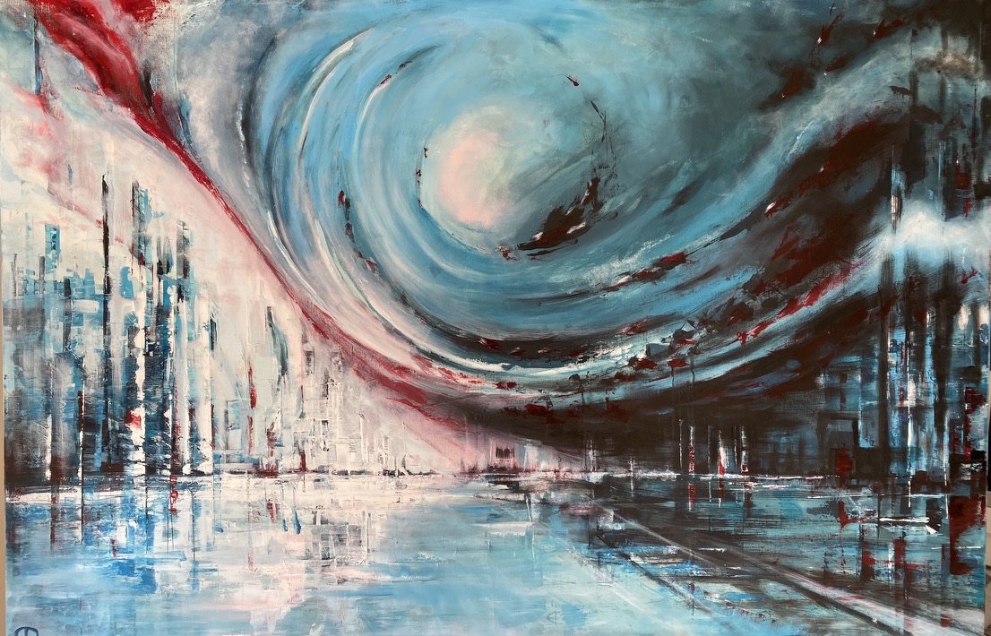 VORTEX
Oil on Canvas, 150 x 100cm (SOLD)