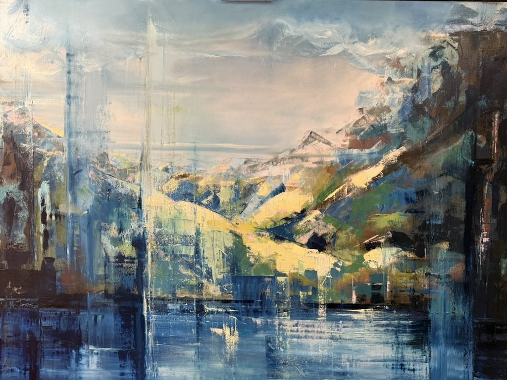 SWITZERLAND
Oil on canvas. 150 x 100cm (SOLD)
