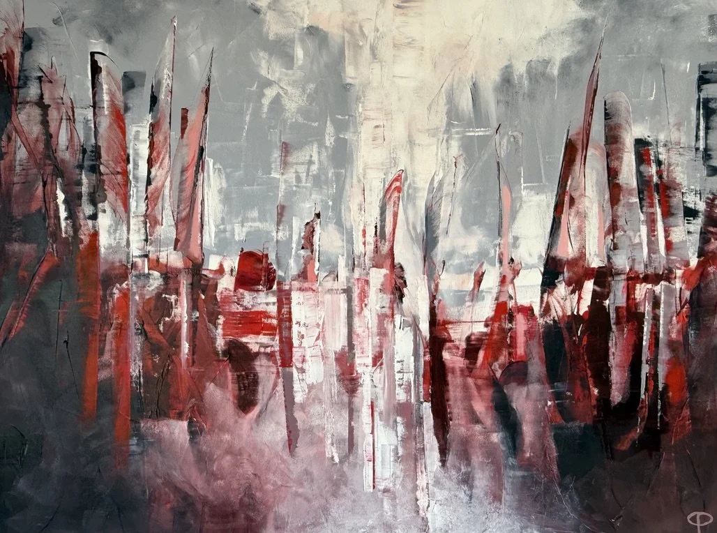UNTITLED:
Oil on canvas. 90 x 60cm (FOR SALE)