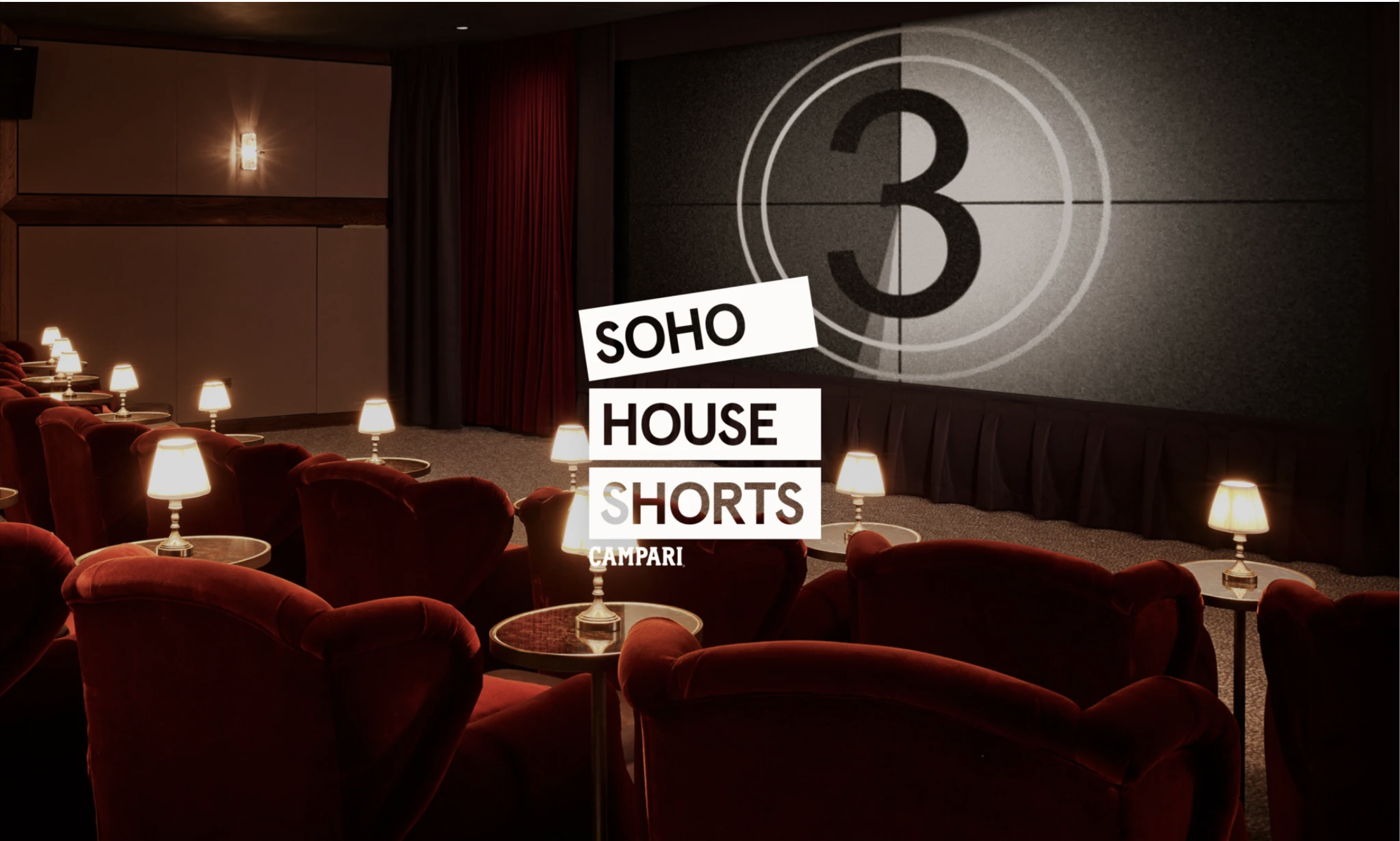 SOHO HOUSE SHORTS x CAMPARI