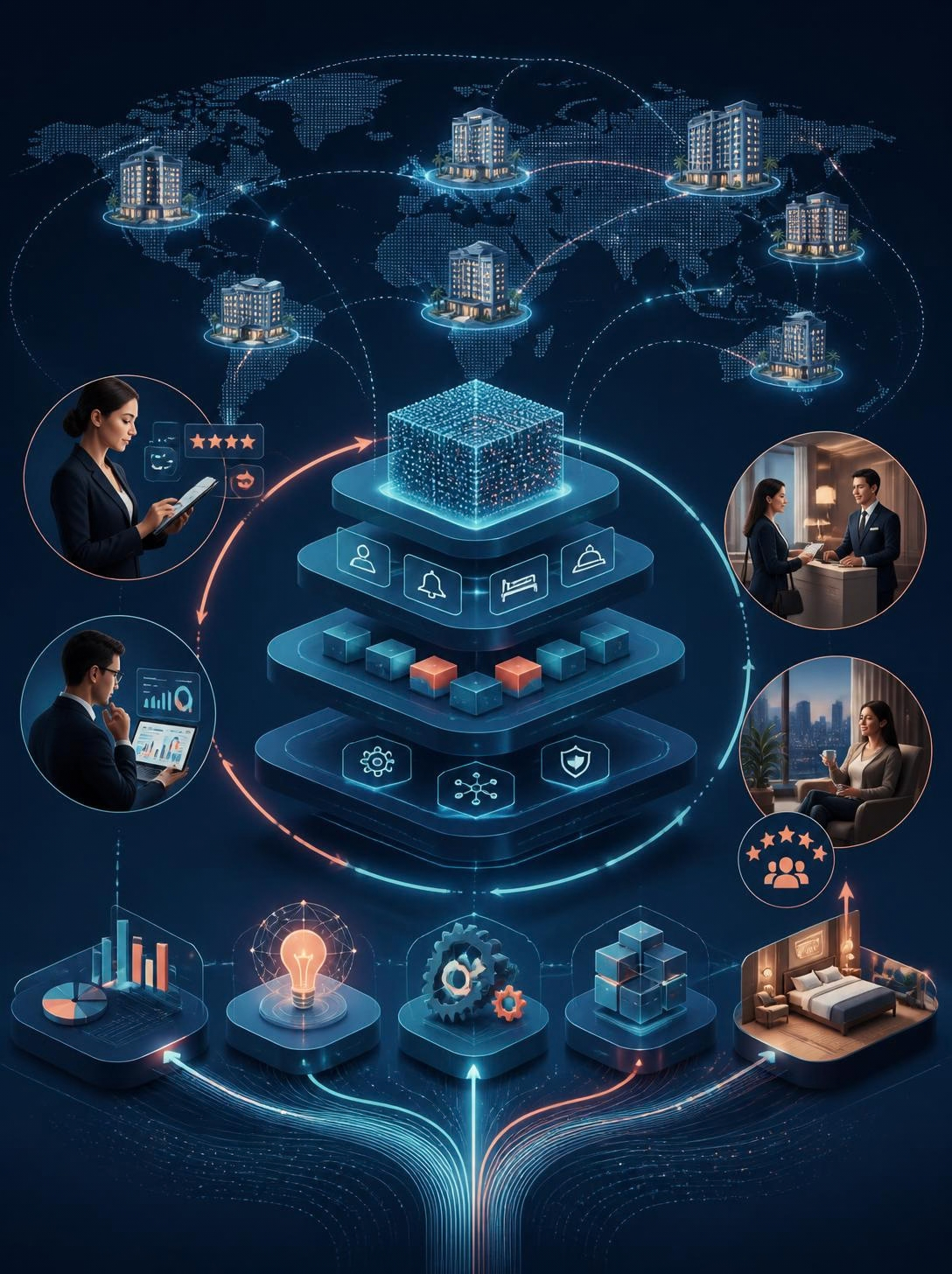 "Expanded global platform capabilities and streamlined administrative ecosystems for hospitality partners worldwide."