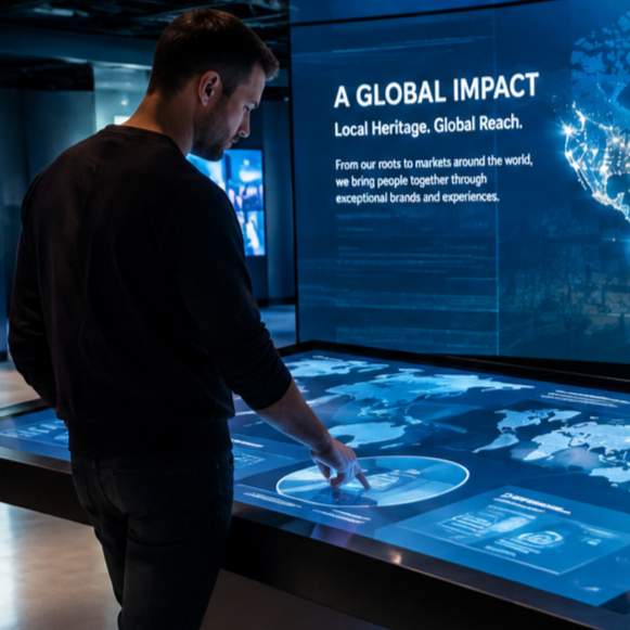 "Delivered award-winning interactive and immersive digital products for global entertainment and education partners."