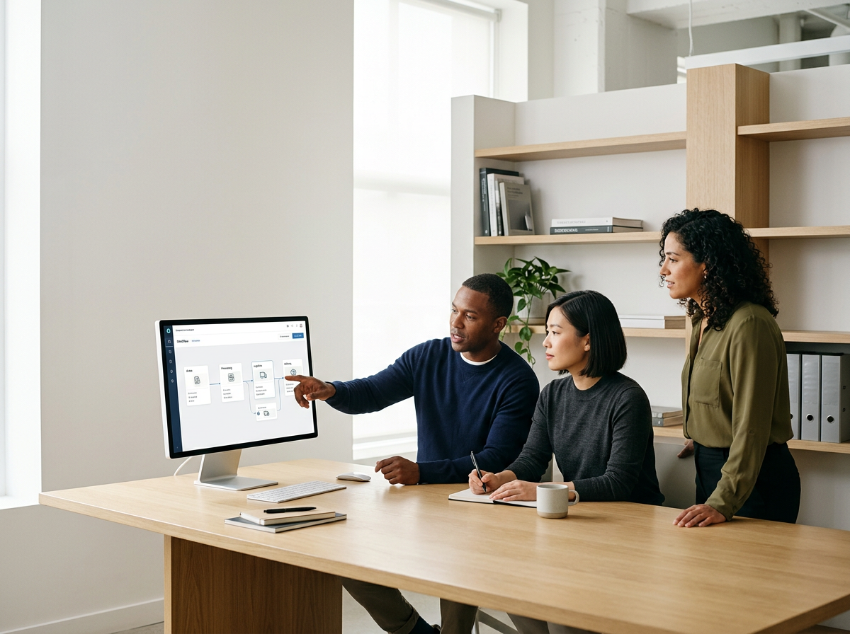 Managed platform digitizations connecting user data points all the way from order to final delivery.