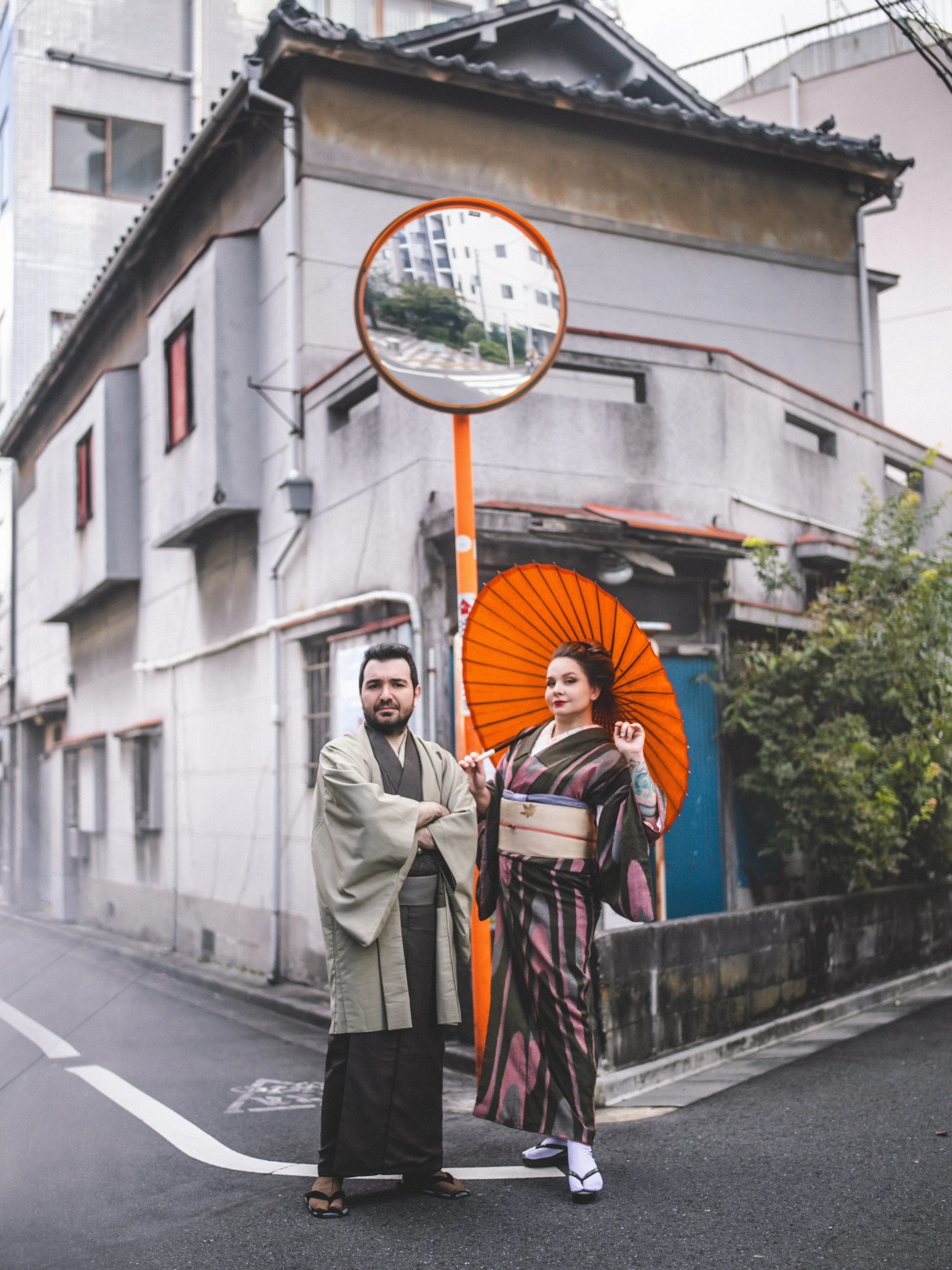 Kimono photoshoot for Alina and Kotzi! 🌿@violett_rude 

New posting theme! For the next couple of posts I will show some of my shoots that feature antique kimono! 

Here we have an antique kimono, an antique obi AND an antique hairstyle for her, and