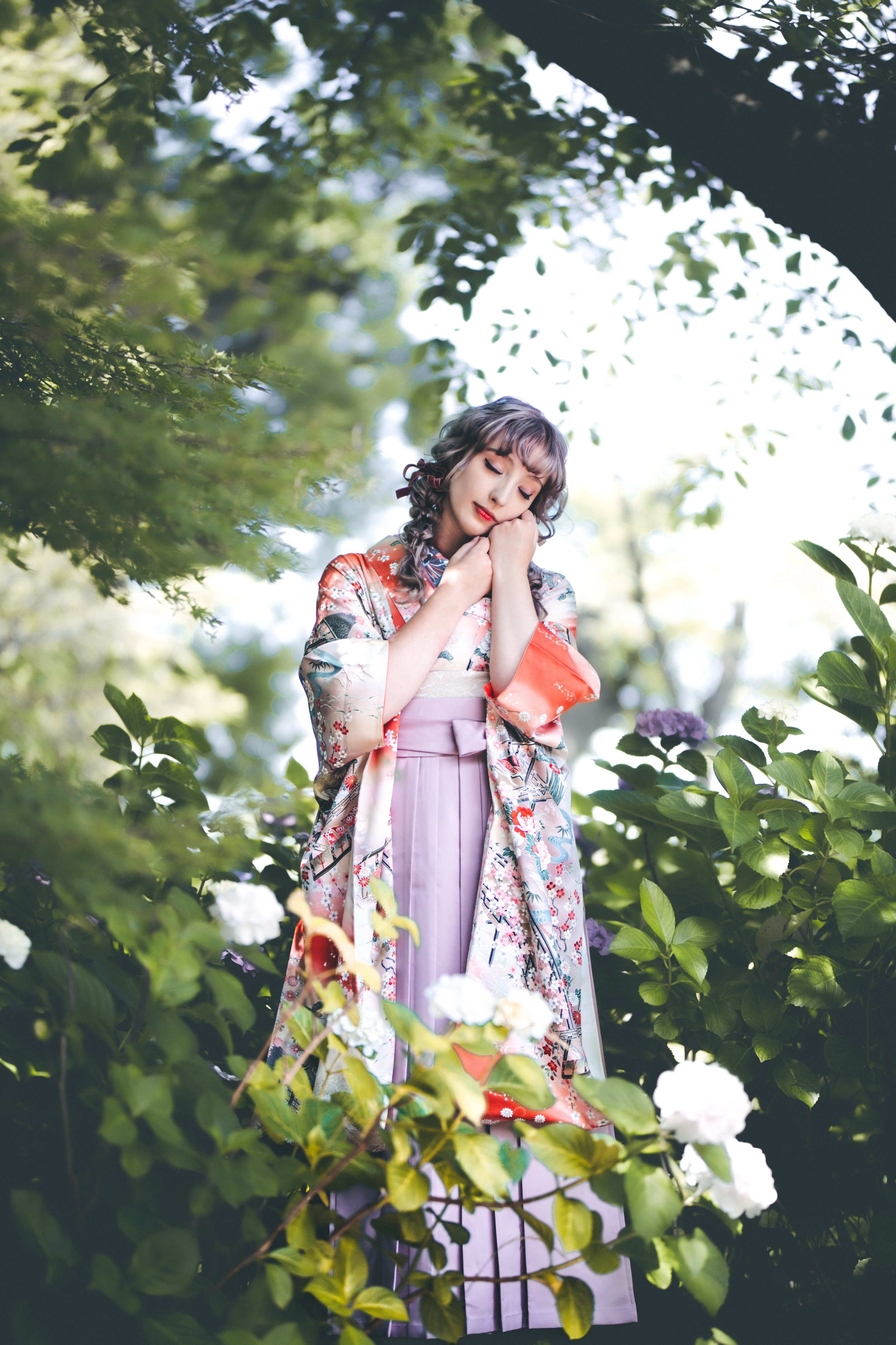 INDIVIDUAL FURISODE + HAKAMA PHOTOSHOOT