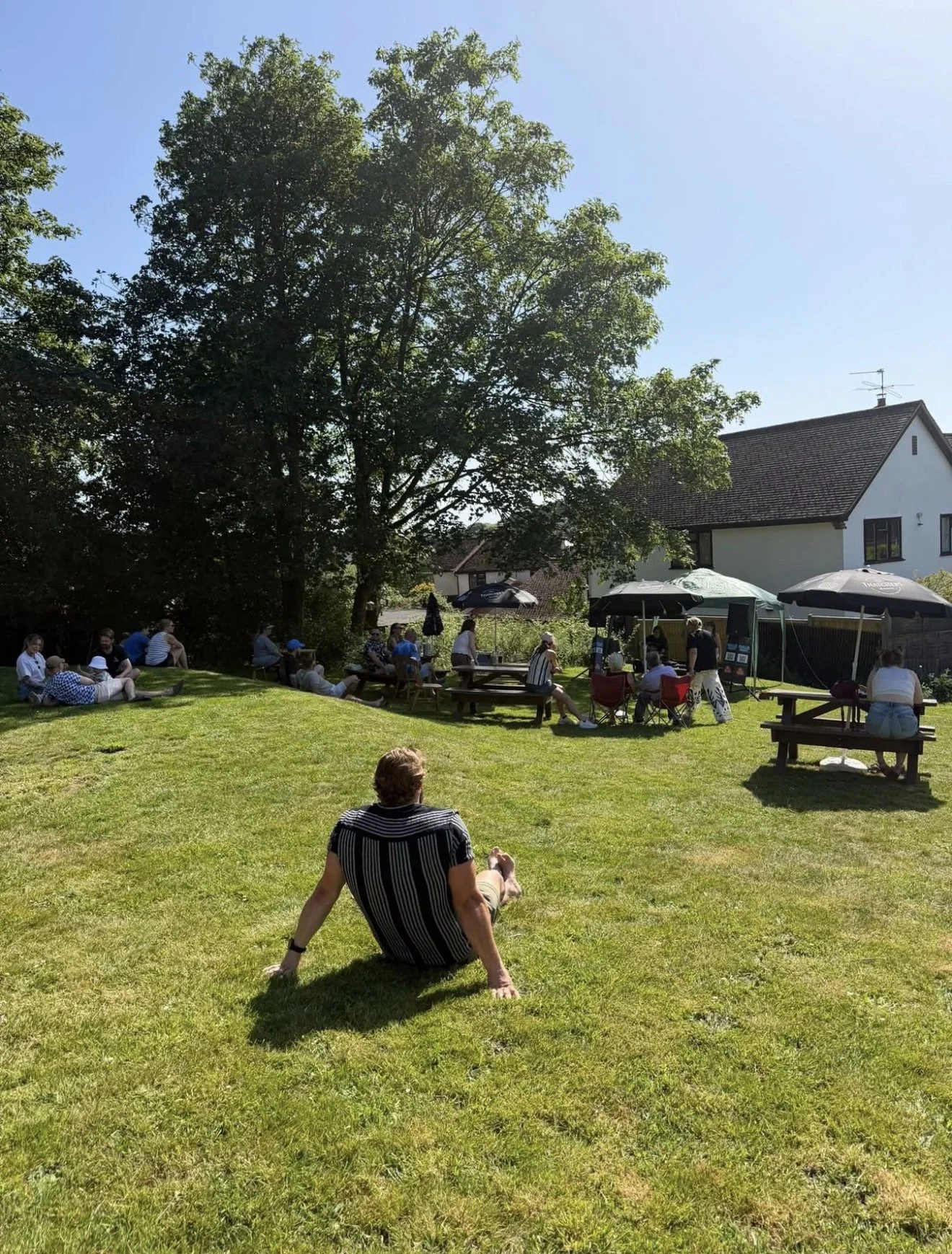 Live music in our Pub Garden