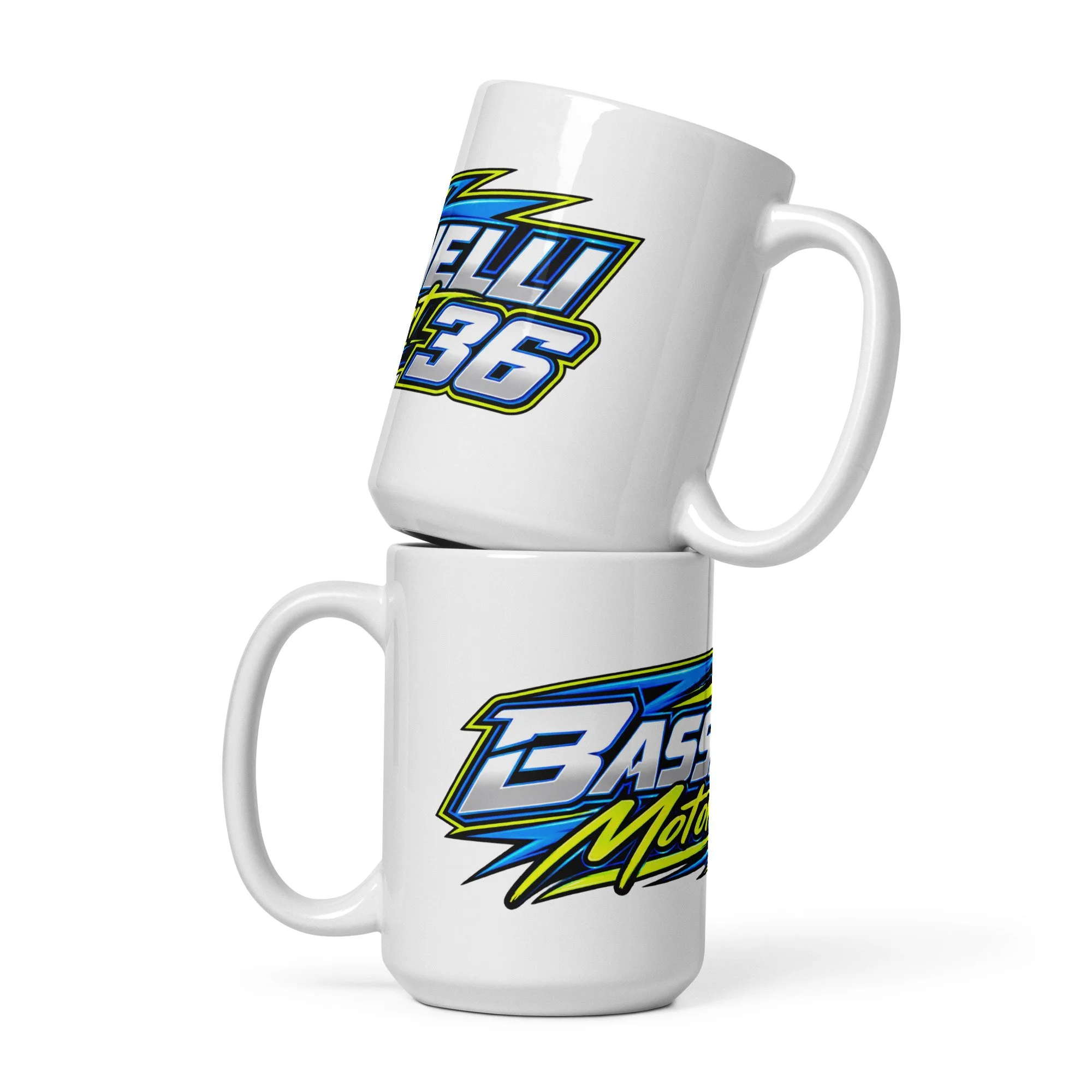 BM36 White glossy mug