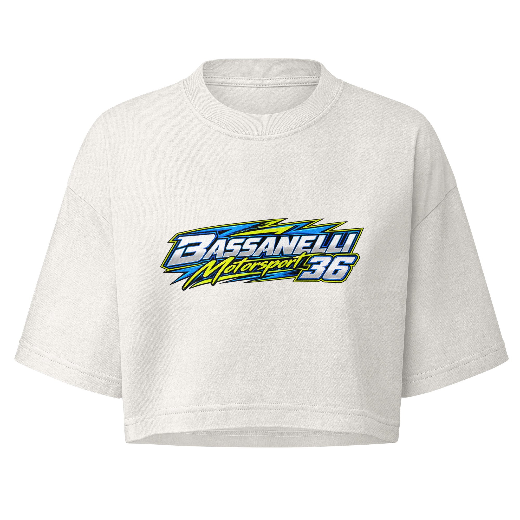BM36 Women’s garment dye cropped tee