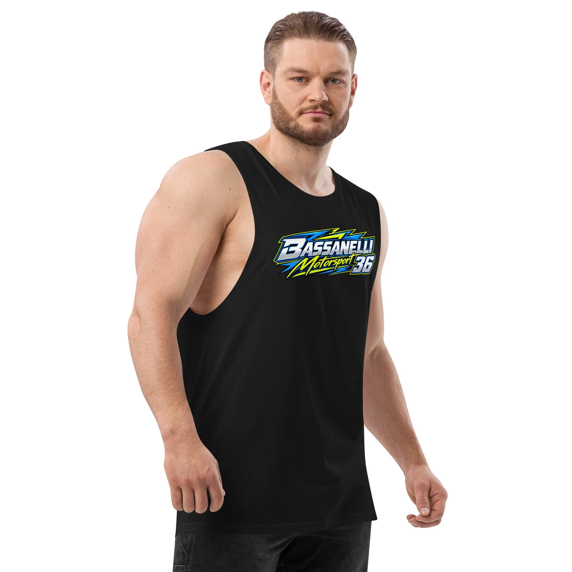 BM36 Men’s drop arm tank top