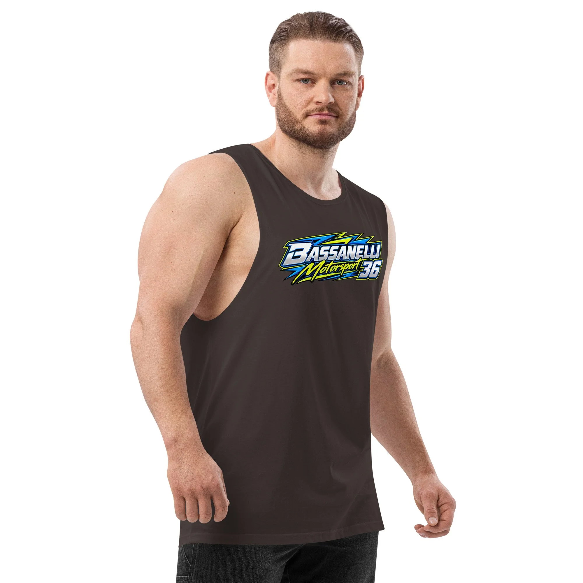 BM36 Men’s drop arm tank top