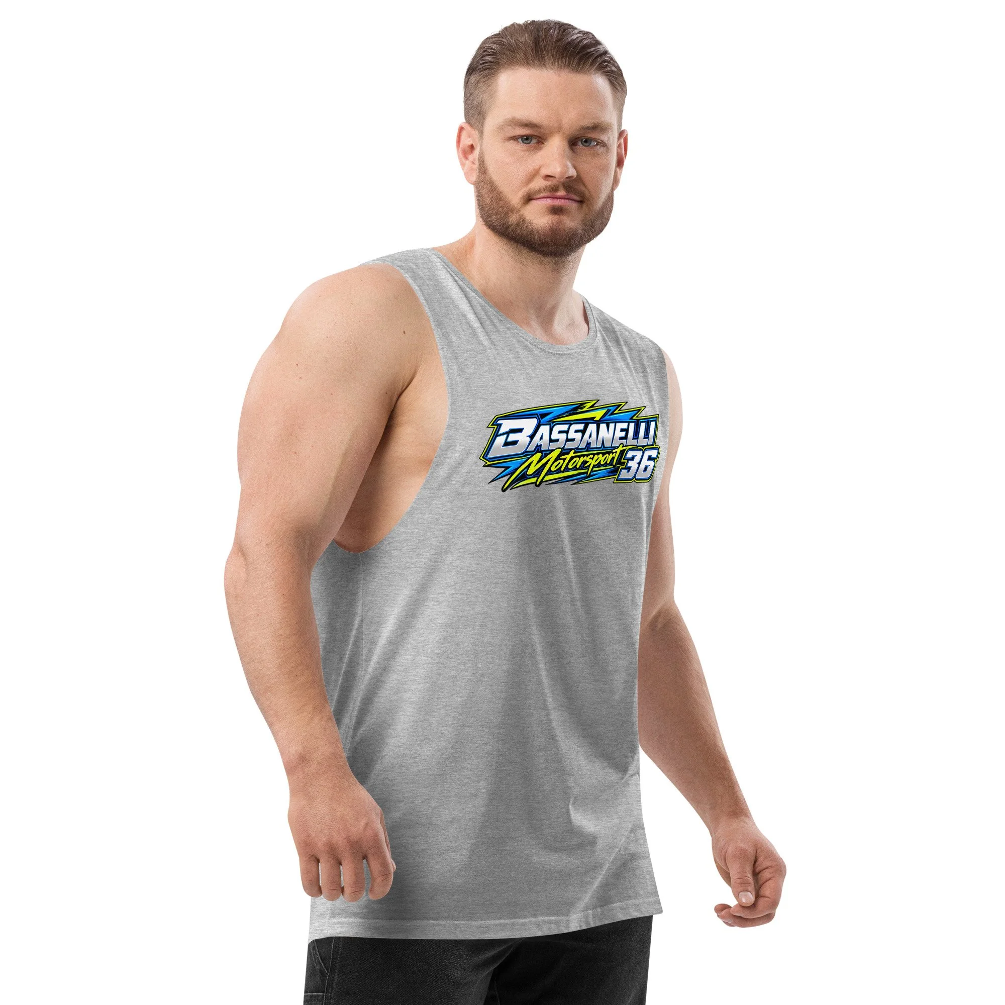 BM36 Men’s drop arm tank top