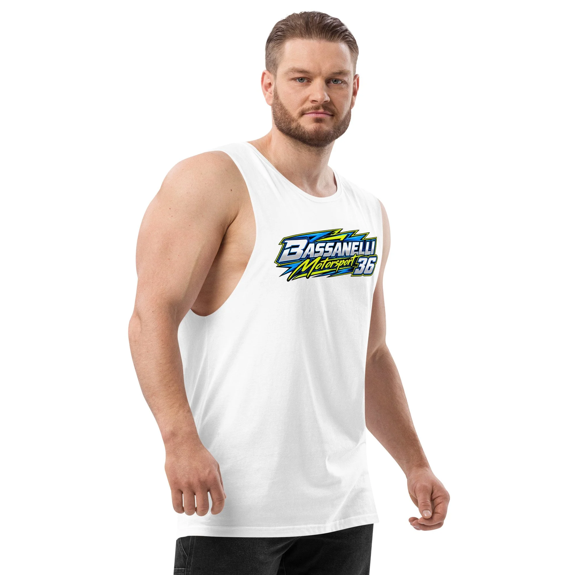 BM36 Men’s drop arm tank top