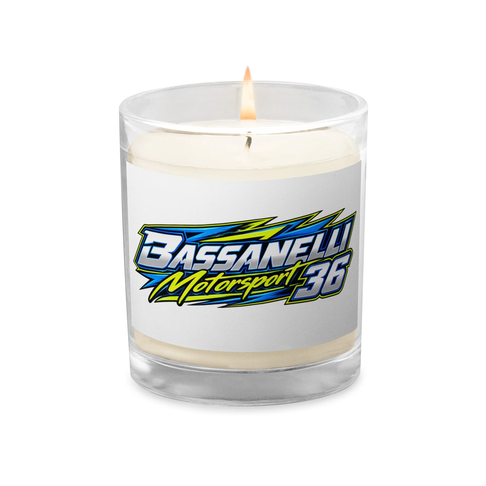 BM36 Glass jar soy wax candle
