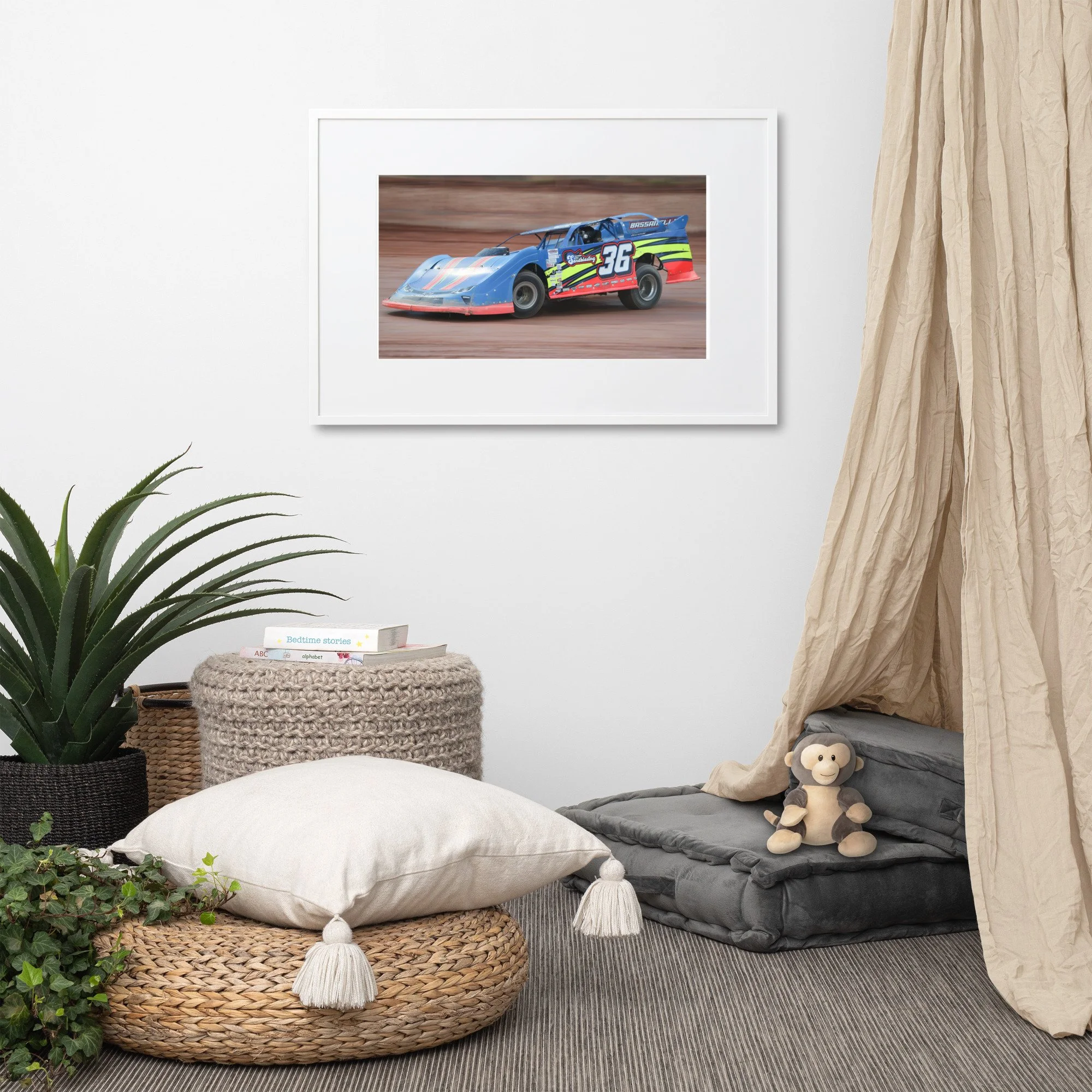 BM36 Albany Easter 2026 Matte Paper Framed Poster With Mat